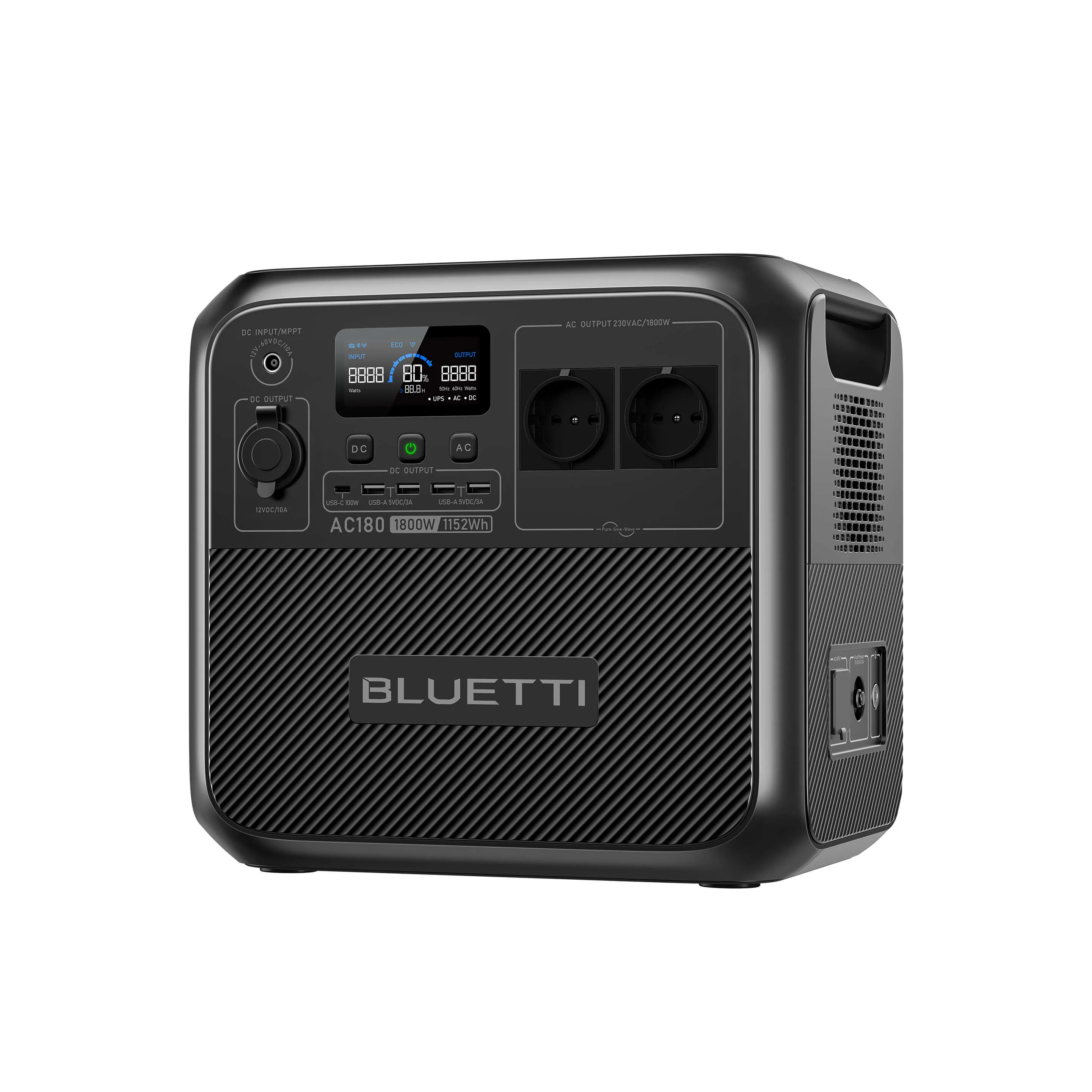 BLUETTI AC180 Tragbare Powerstation | 1800 W 1152 Wh (Nur Für Deutschland) - Image 4