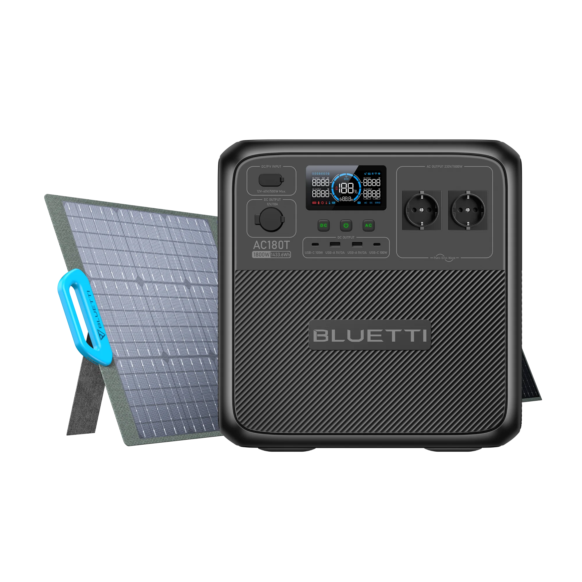 BLUETTI AC180T Tragbare Powerstation | 1800 W 1433 Wh - Image 10