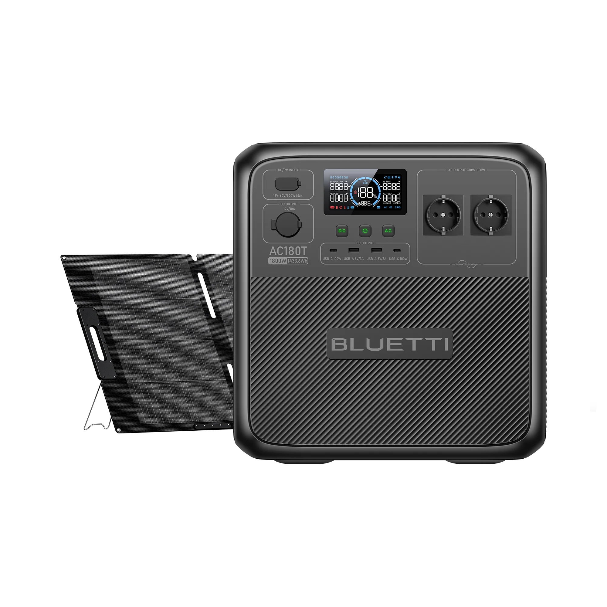 BLUETTI AC180T Tragbare Powerstation | 1800 W 1433 Wh - Image 6