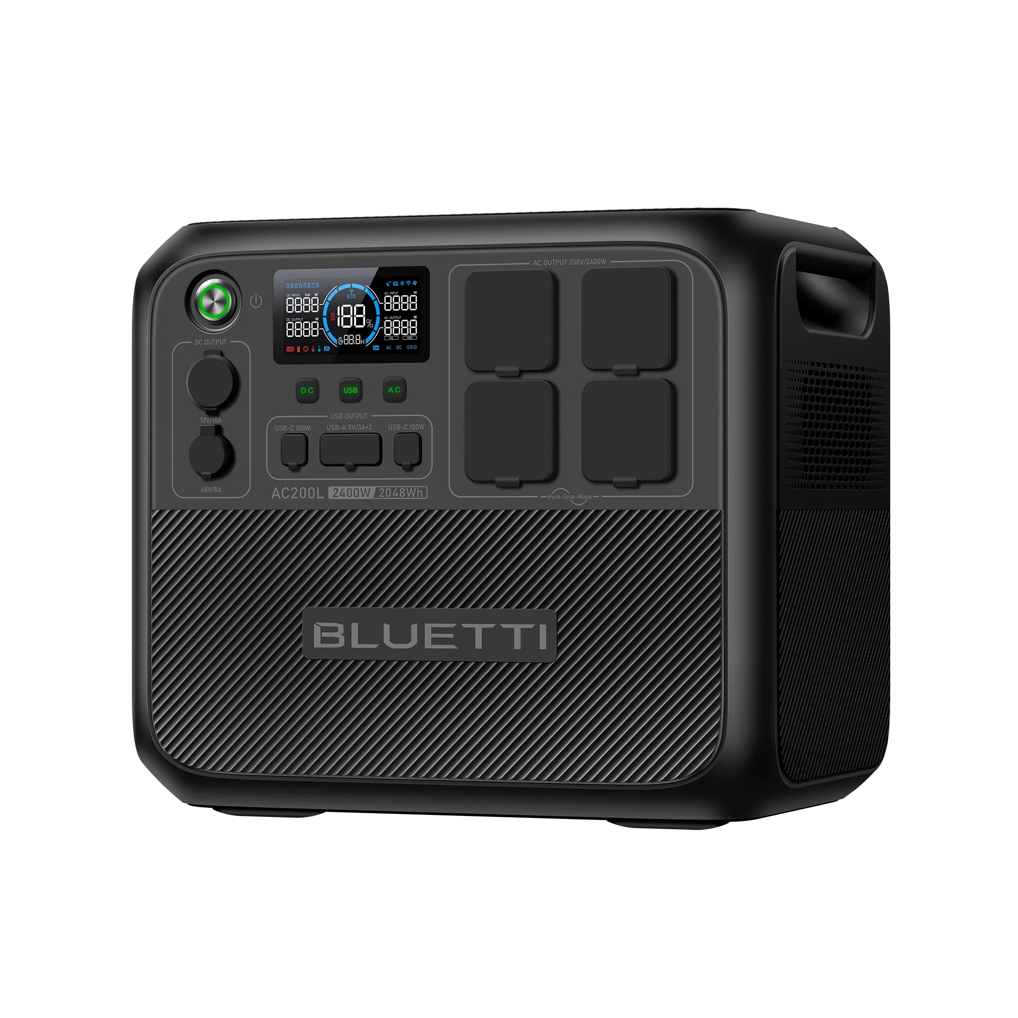 BLUETTI AC200L Tragbare Powerstation | 2400 W 2048 Wh (Nur Für Deutschland) - Image 11