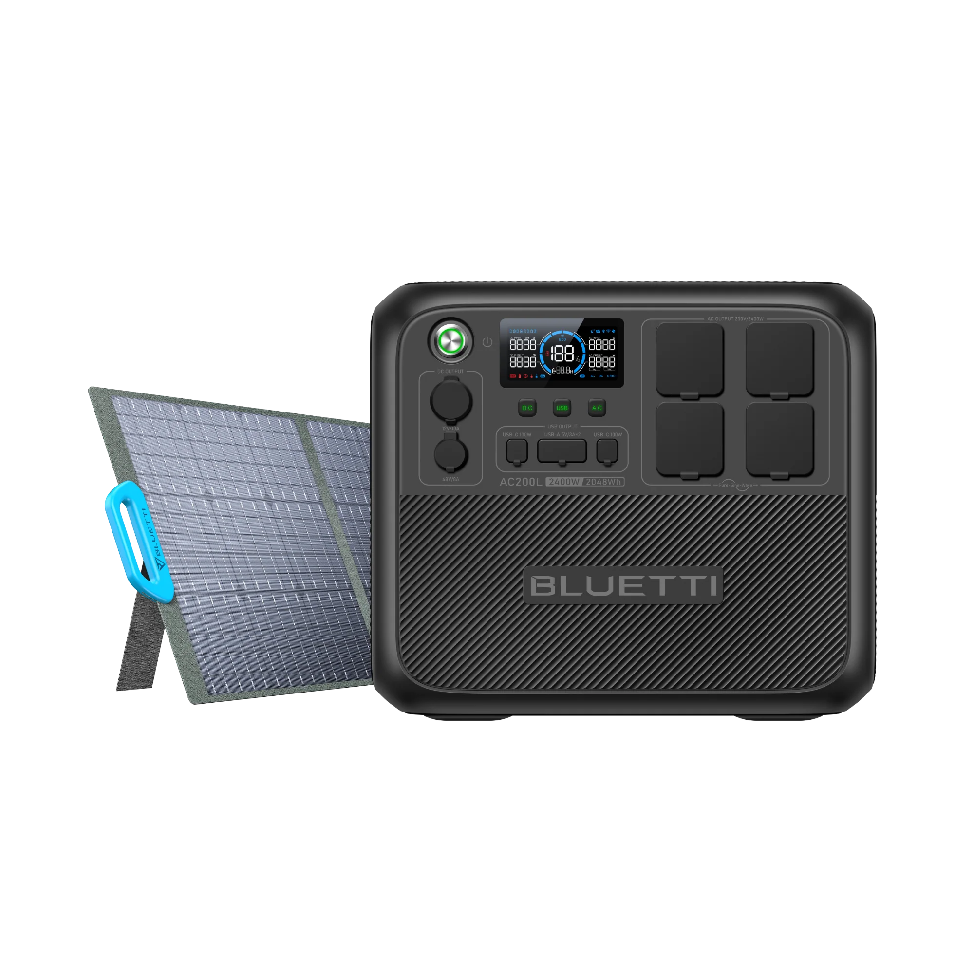 BLUETTI AC200L Tragbare Powerstation | 2400 W 2048 Wh (Nur Für Deutschland) - Image 17