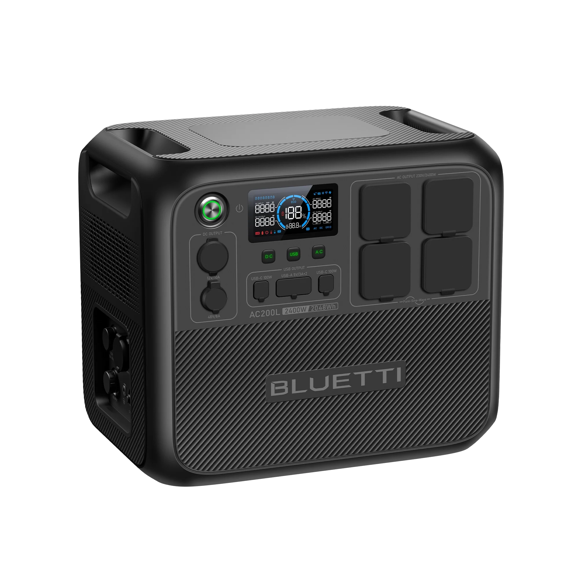 BLUETTI AC200L Tragbare Powerstation | 2400 W 2048 Wh (Nur Für Deutschland) - Image 8