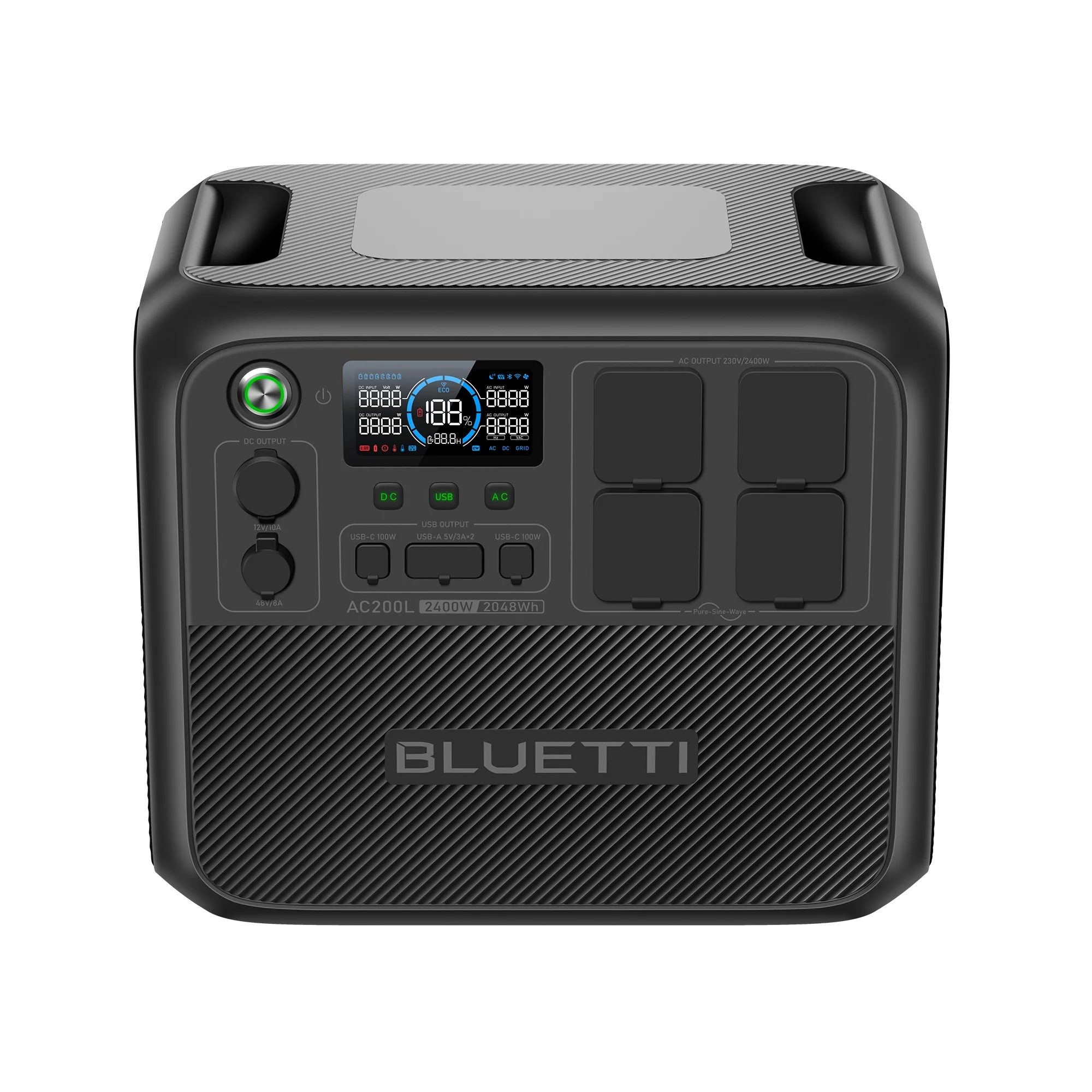 BLUETTI AC200L Tragbare Powerstation | 2400 W 2048 Wh (Nur Für Deutschland) - Image 10