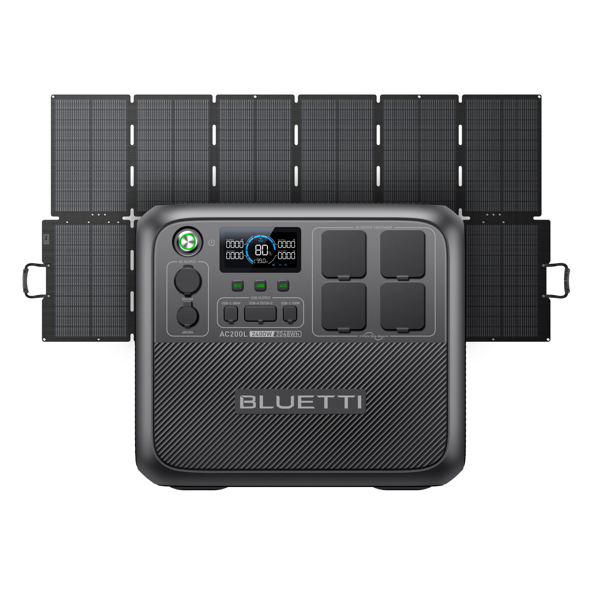 BLUETTI AC200L Tragbare Powerstation | 2400 W 2048 Wh (Nur Für Deutschland) - Image 22