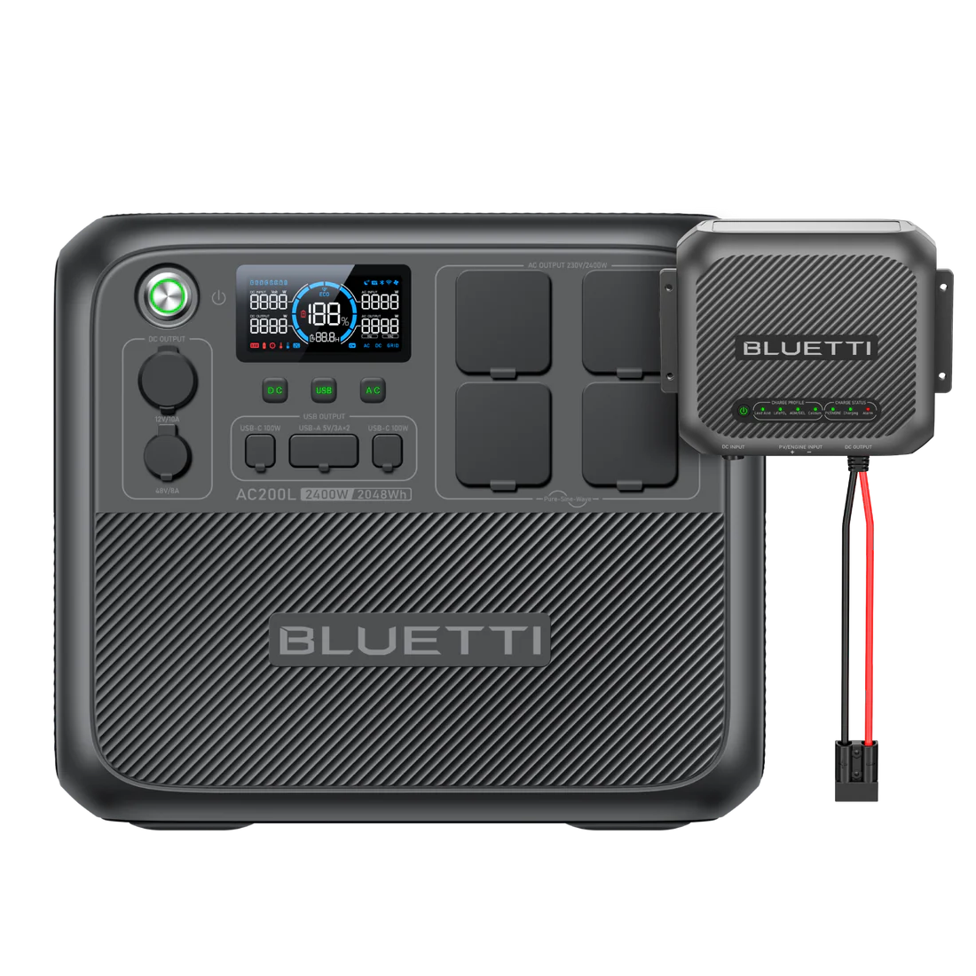 BLUETTI AC200L Tragbare Powerstation | 2400 W 2048 Wh (Nur Für Deutschland) - Image 3