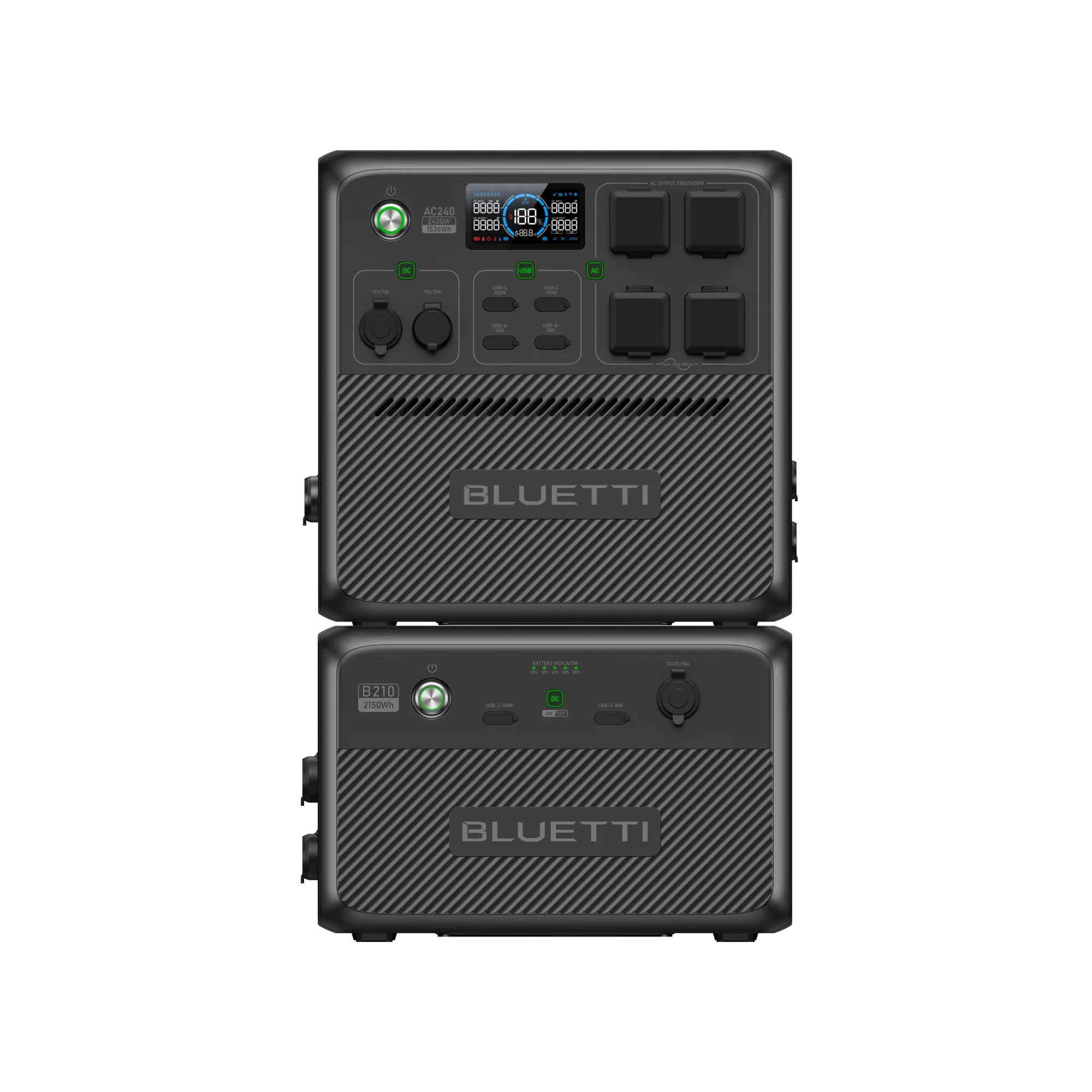BLUETTI AC240 Tragbare Powerstation | 2400 W 1536 Wh - Image 10