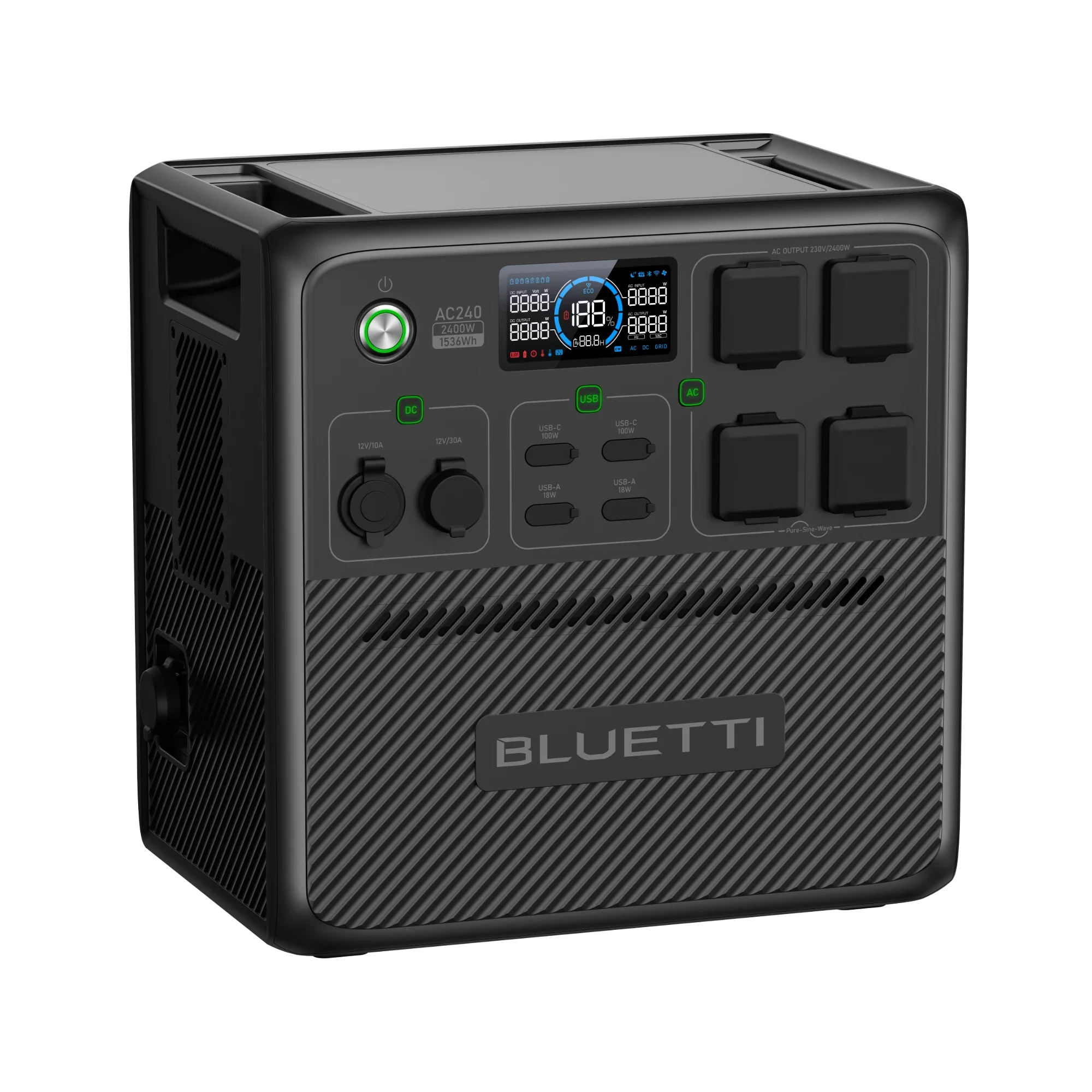 BLUETTI AC240 Tragbare Powerstation | 2400 W 1536 Wh - Image 7