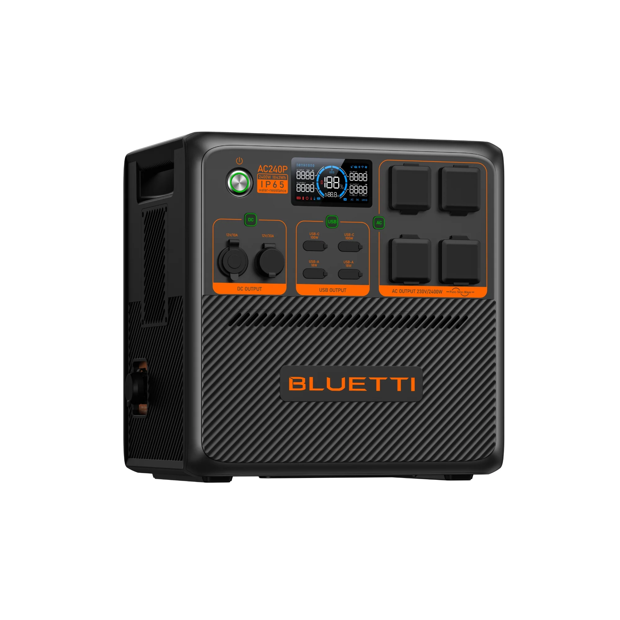 BLUETTI AC240P Tragbare Powerstation | 2400 W 1843 Wh - Image 3