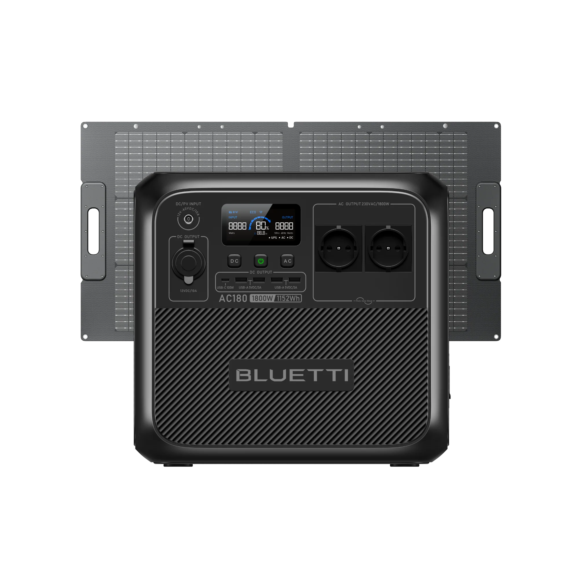 BLUETTI AC180 Tragbare Powerstation | 1800 W 1152 Wh (Nur Für Deutschland) - Image 5