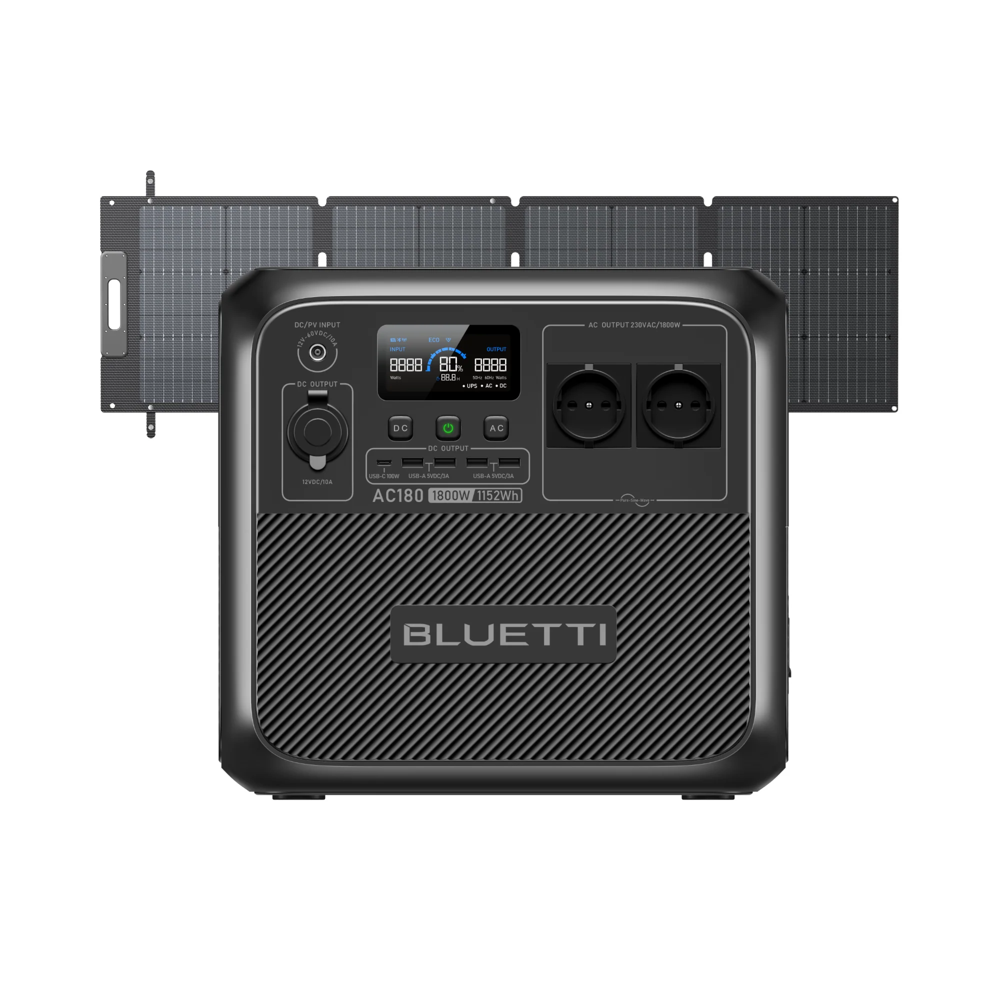 BLUETTI AC180 Tragbare Powerstation | 1800 W 1152 Wh (Nur Für Deutschland) - Image 6