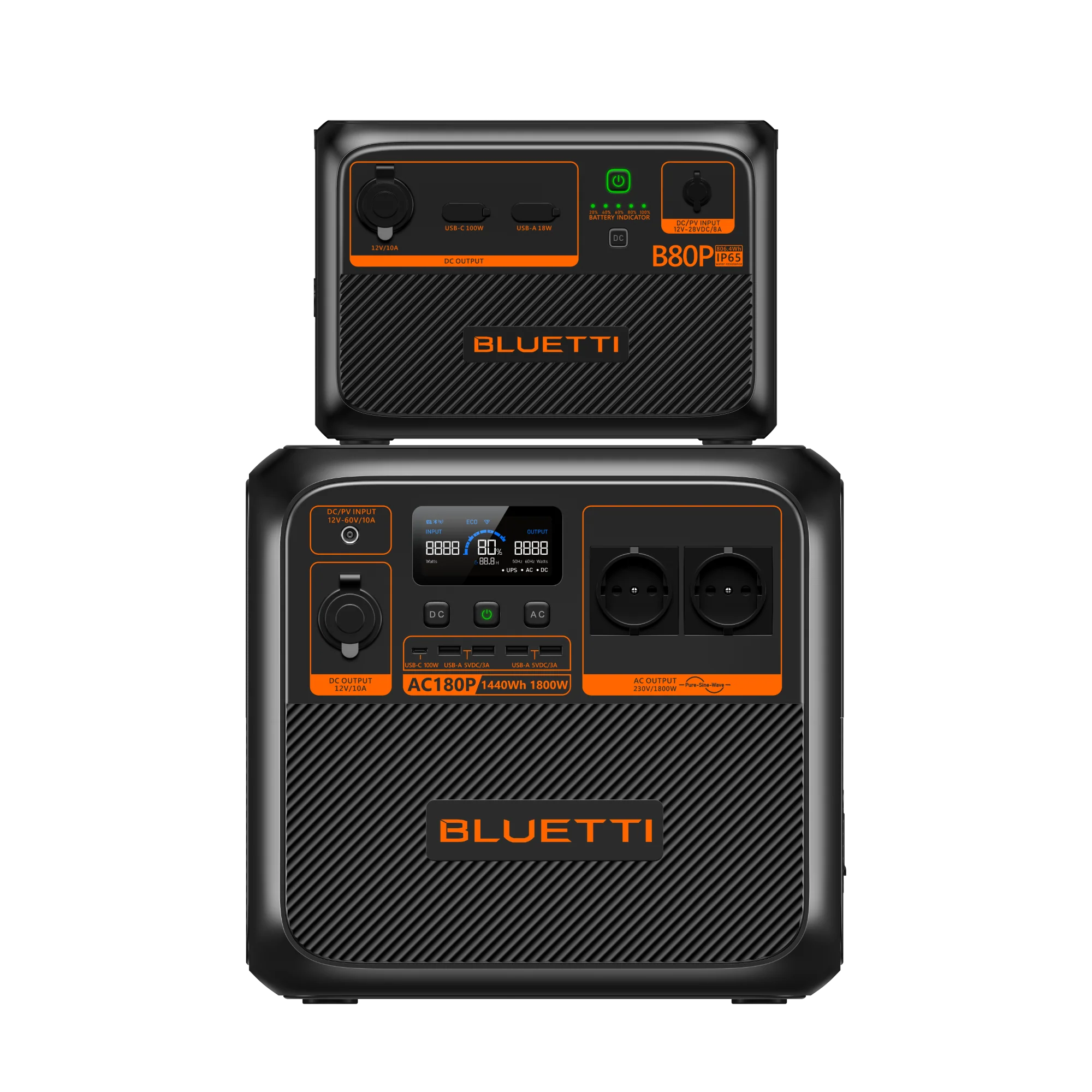 BLUETTI AC180P Tragbare Powerstation | 1800 W 1440 Wh - Image 4