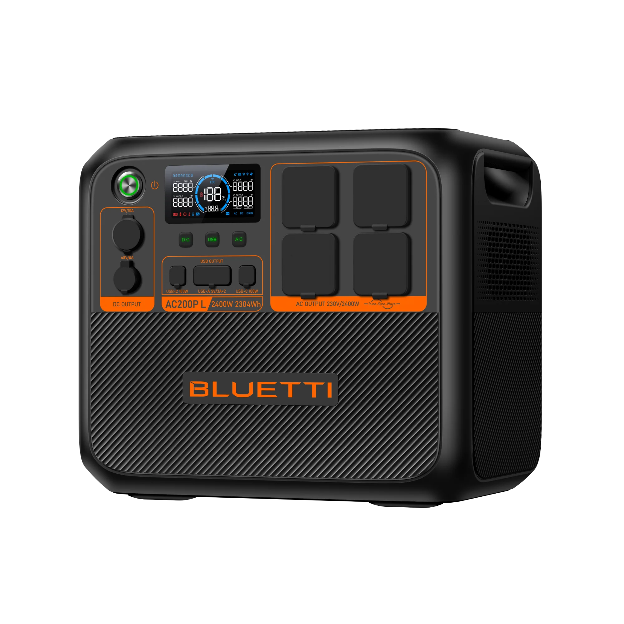 BLUETTI AC200PL Erweiterbare Powerstation | 2400 W 2304 Wh - Image 2