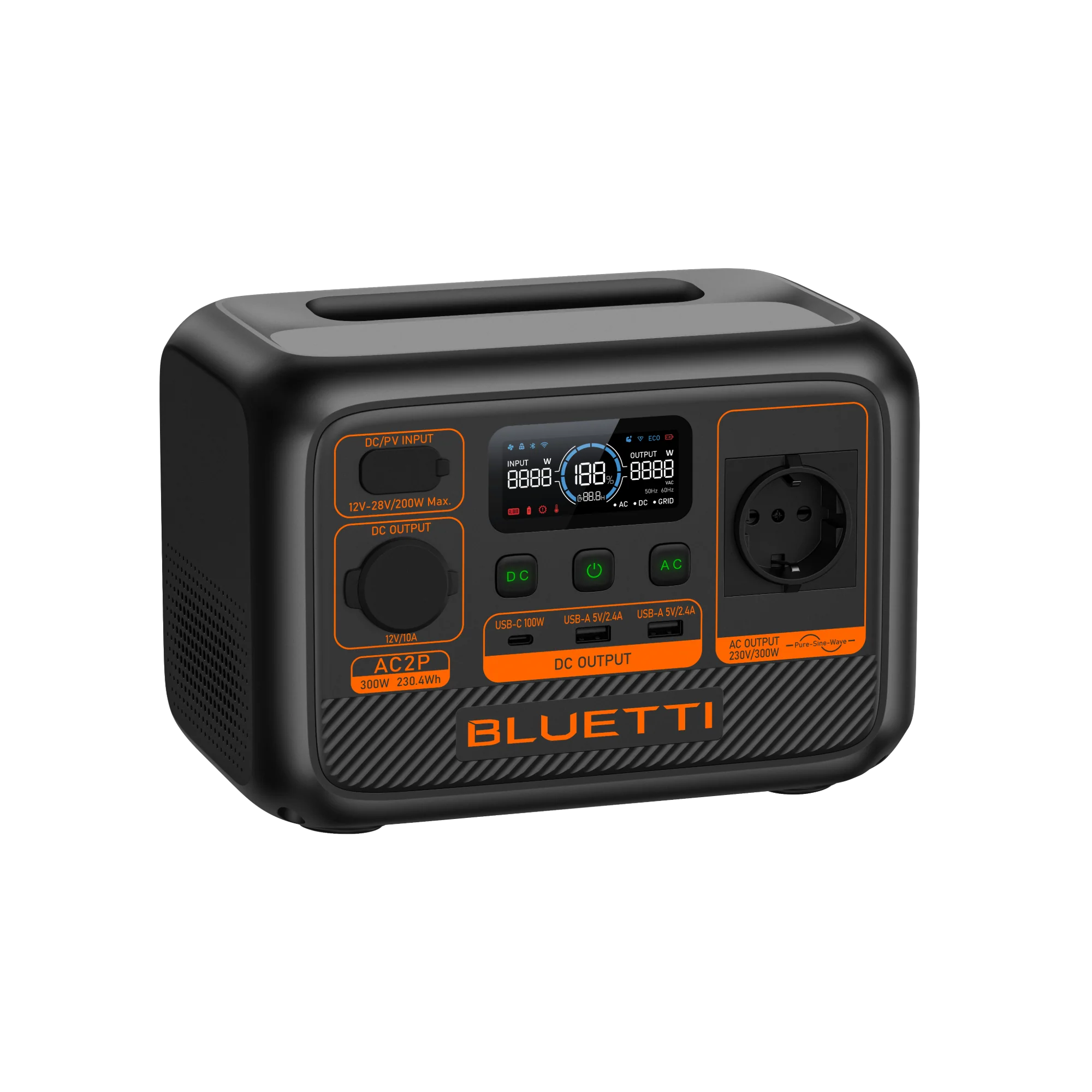 BLUETTI AC2P Portable Powerstation | 300 W 230,4 Wh - Image 5