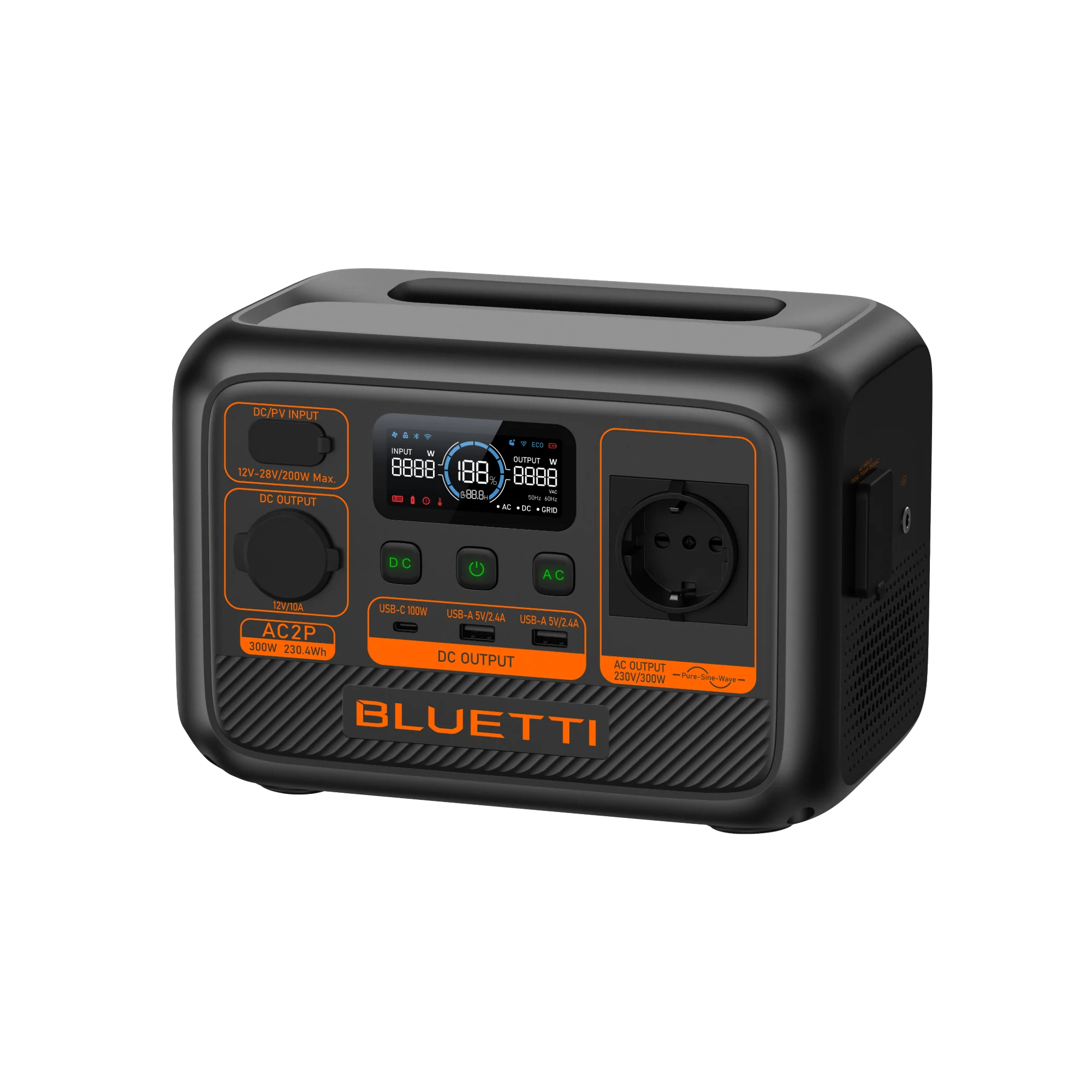 BLUETTI AC2P Portable Powerstation | 300 W 230,4 Wh - Image 6