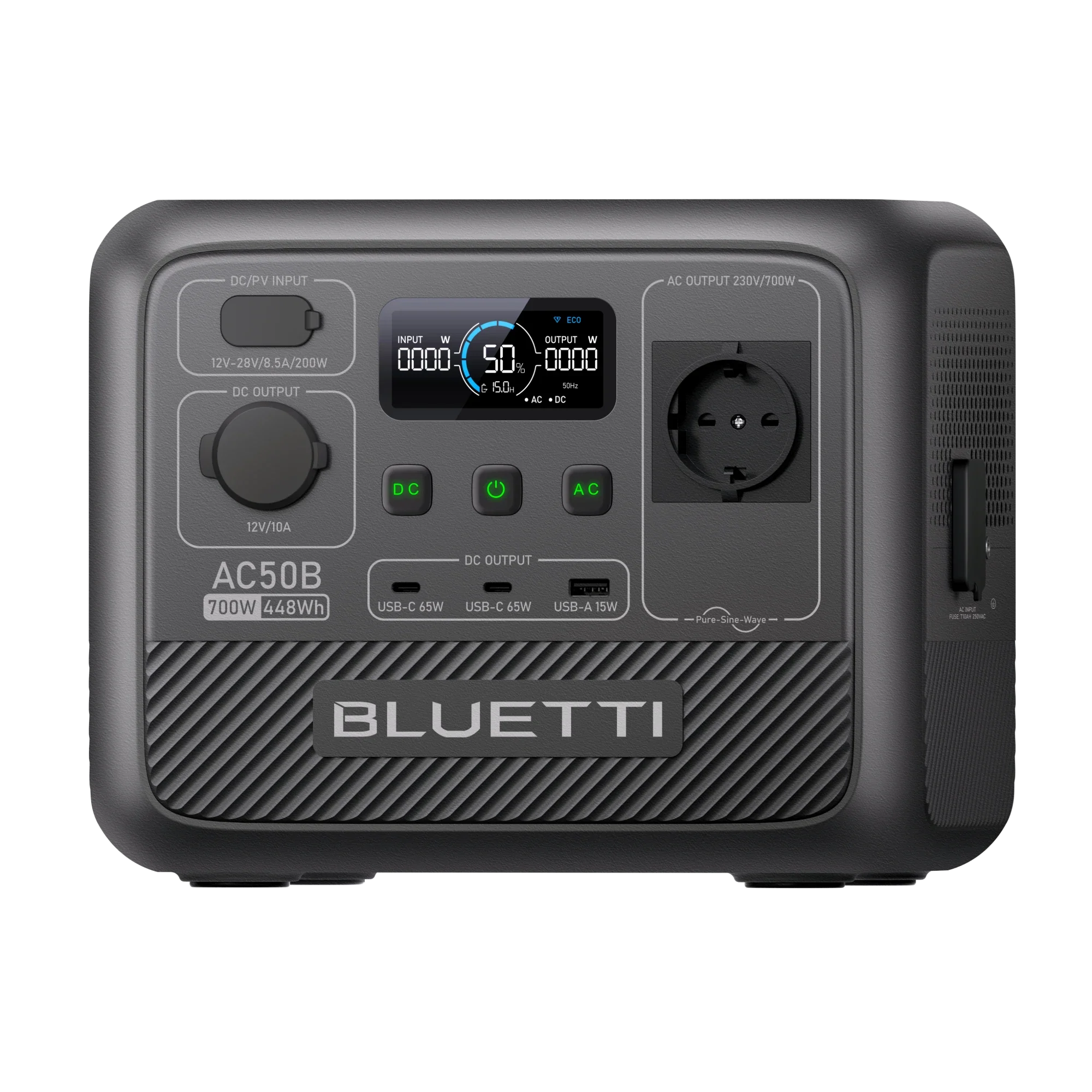 BLUETTI AC50B Tragbare Powerstation für Camping | 700 W 448 Wh (Nur Für Deutschland) - Image 4