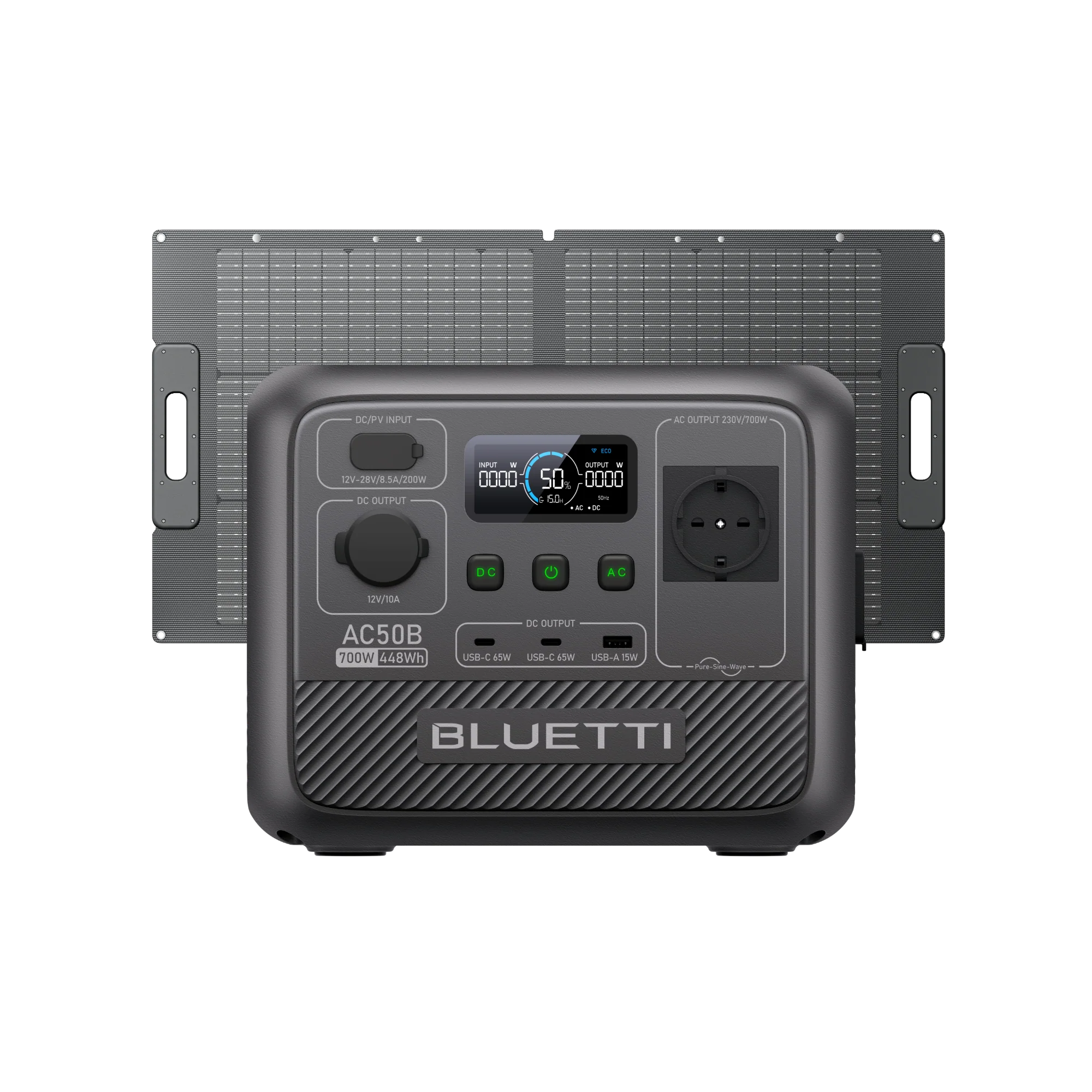 BLUETTI AC50B Tragbare Powerstation für Camping | 700 W 448 Wh (Nur Für Deutschland) - Image 7