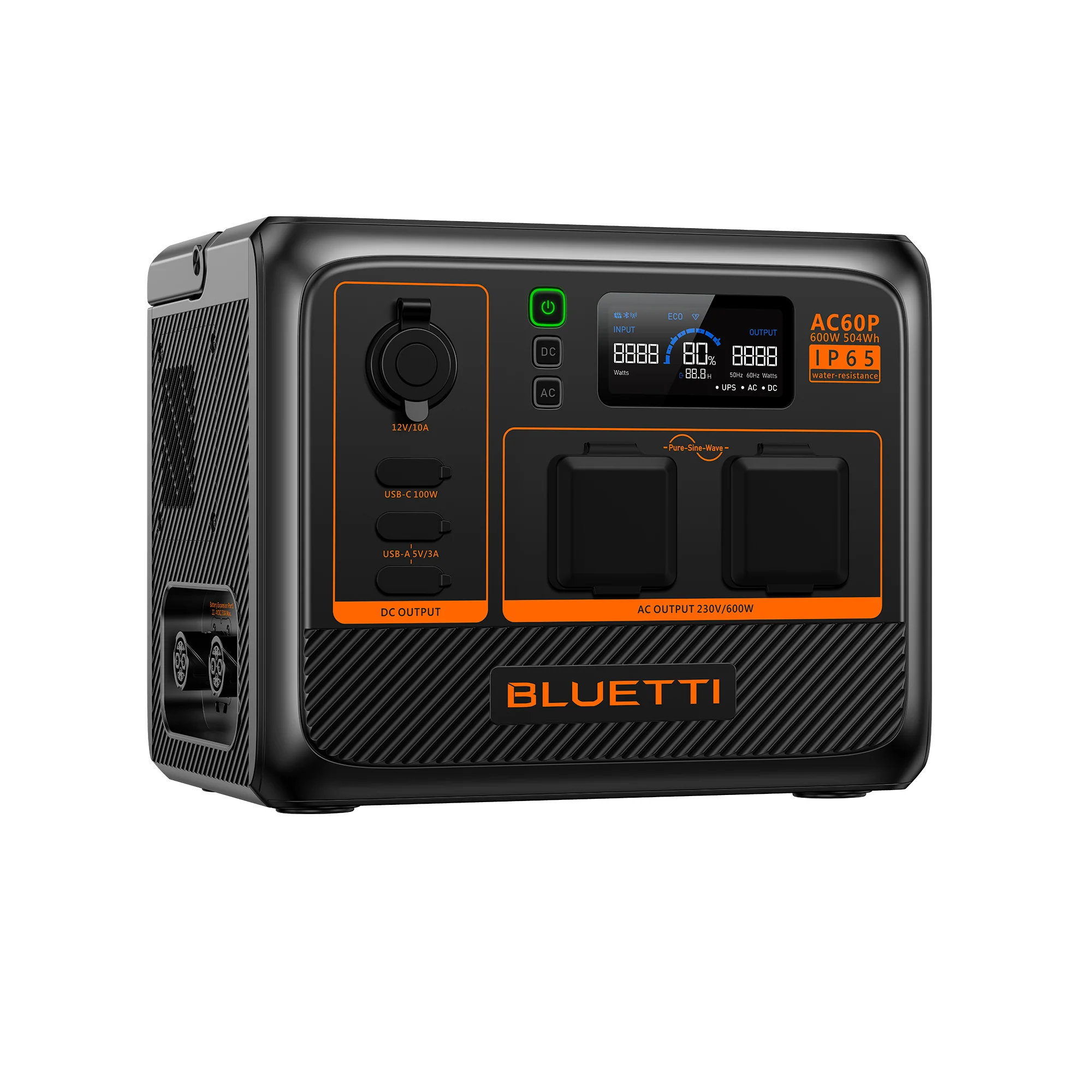 BLUETTI AC60P Tragbare Powerstation | 600 W 504 Wh - Image 3