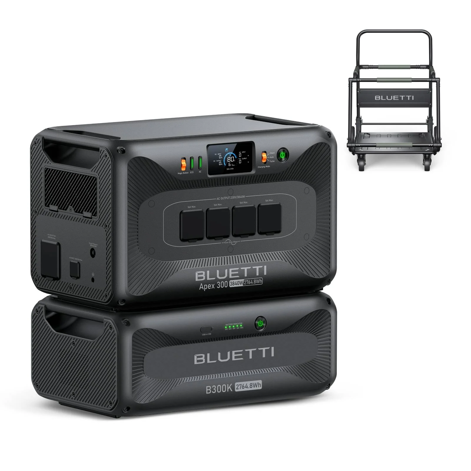 BLUETTI Apex 300 Tragbare Powerstation | 2,764.8 Wh 3,840 W（Amazon） - Image 6
