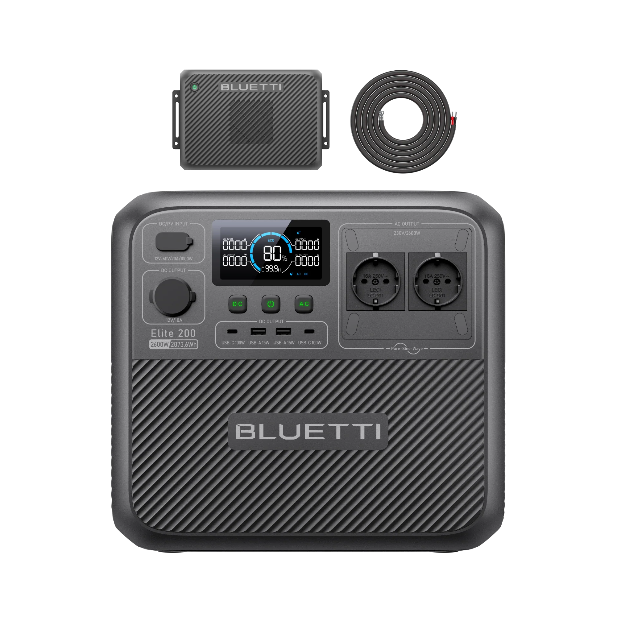 BLUETTI Elite 200 V2 Tragbare Powerstation | 2600 W 2073,6 Wh (Nur Für Deutschland) - Image 23