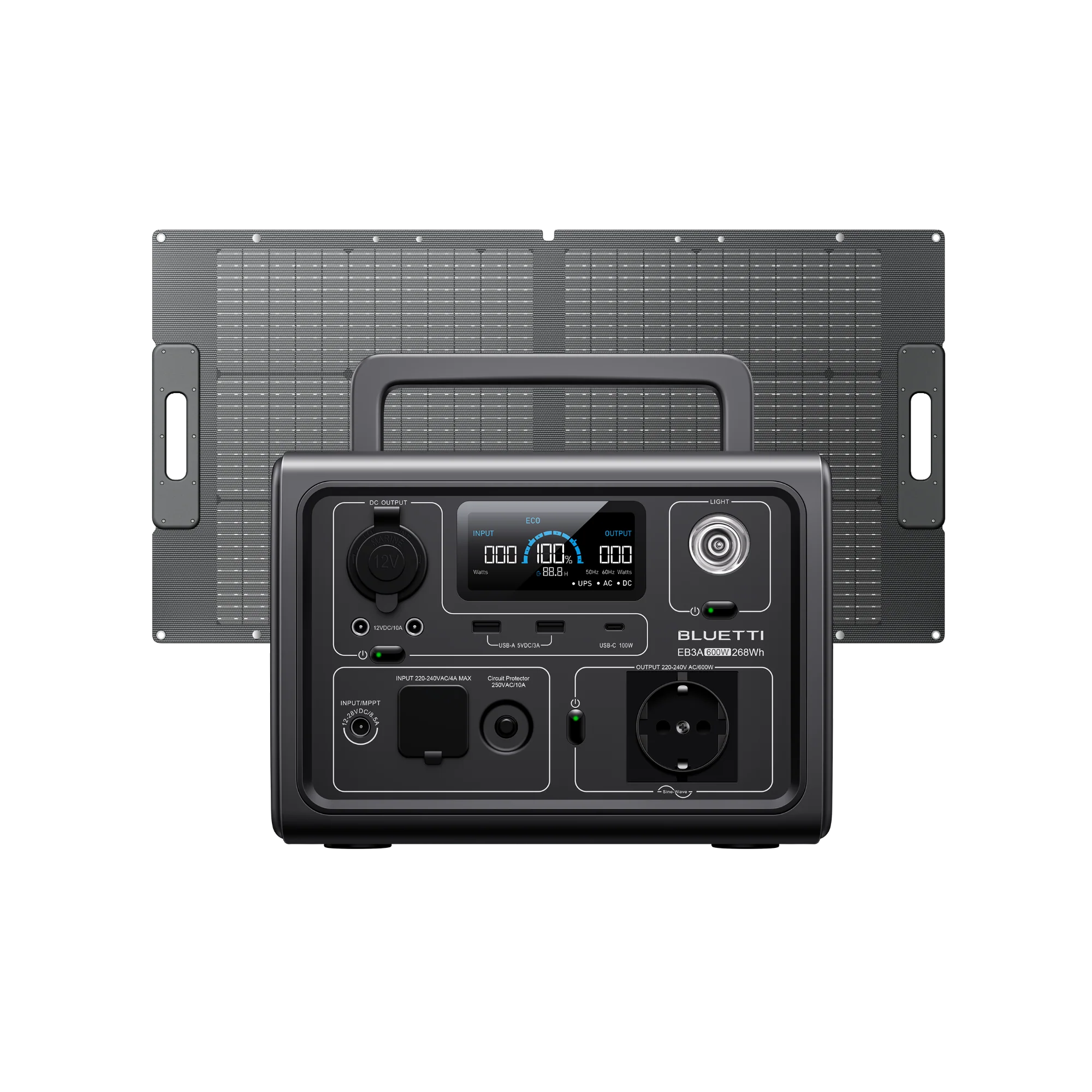 BLUETTI EB3A Tragbare Powerstation | 600 W 268 Wh (Nur Für Deutschland) - Image 6
