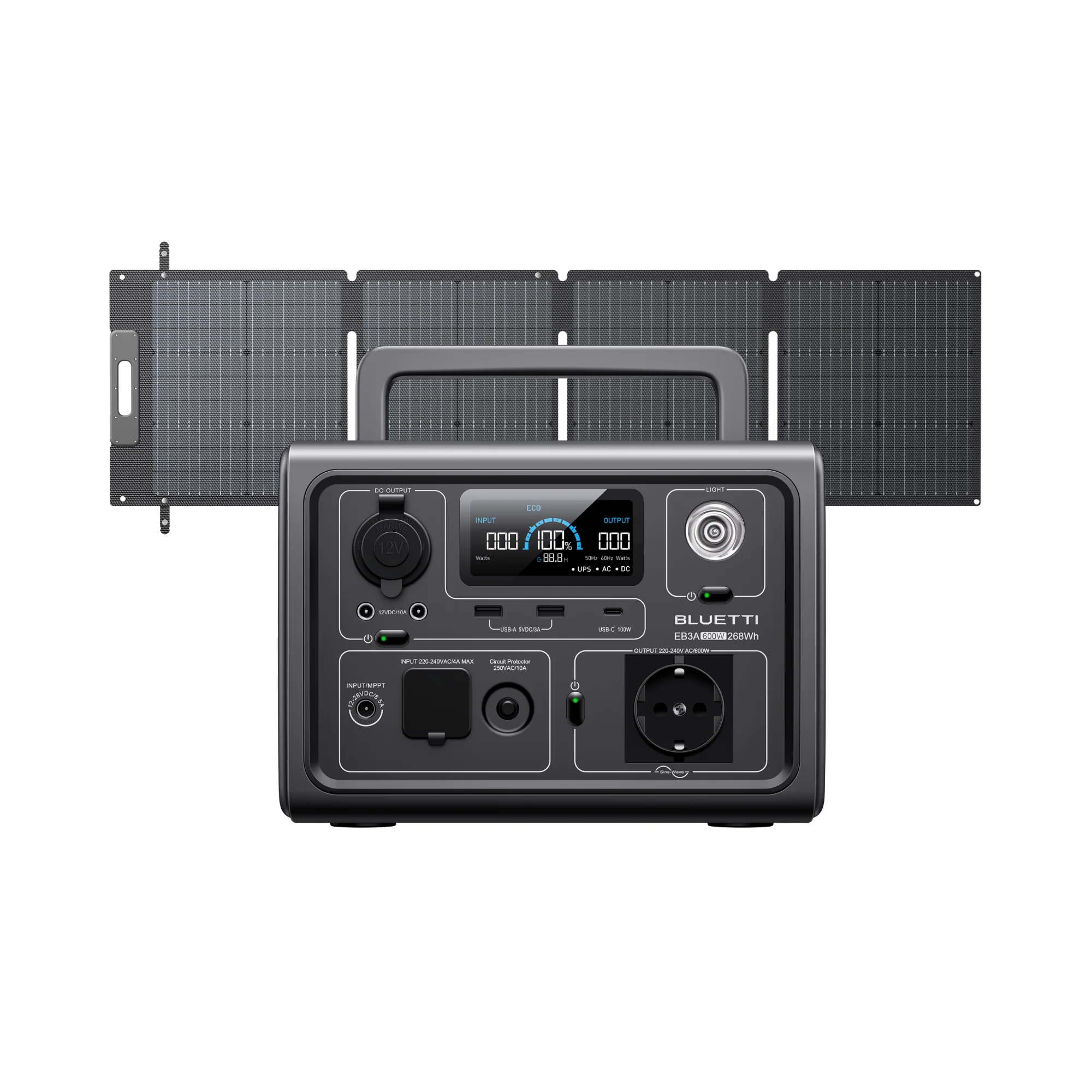 BLUETTI EB3A Tragbare Powerstation | 600 W 268 Wh (Nur Für Deutschland) - Image 7