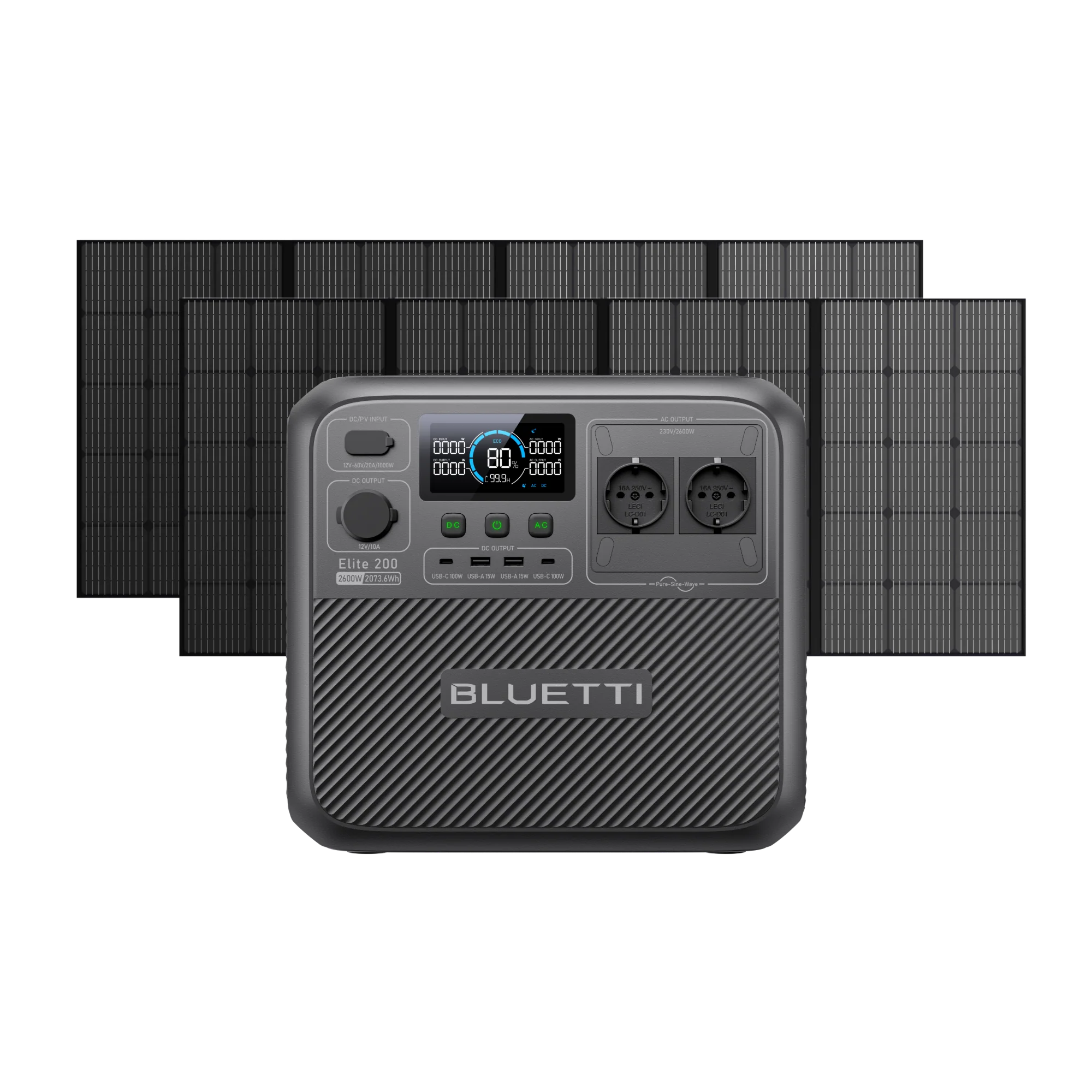 BLUETTI Elite 200 V2 Tragbare Powerstation | 2600 W 2073,6 Wh (Nur Für Deutschland) - Image 13