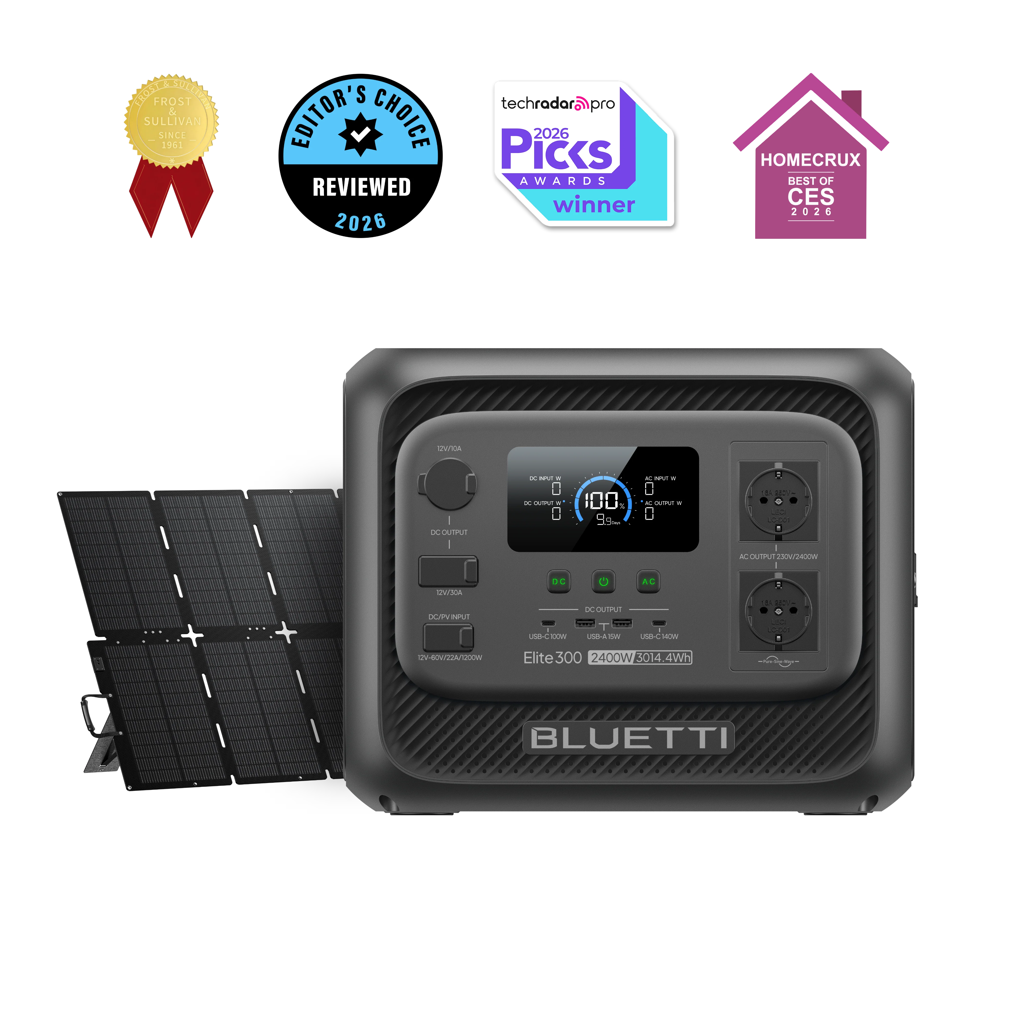 BLUETTI Elite 300 Tragbare Powerstation | 2.400W, 3.014,4Wh (Nur Für Deutschland) - Image 8