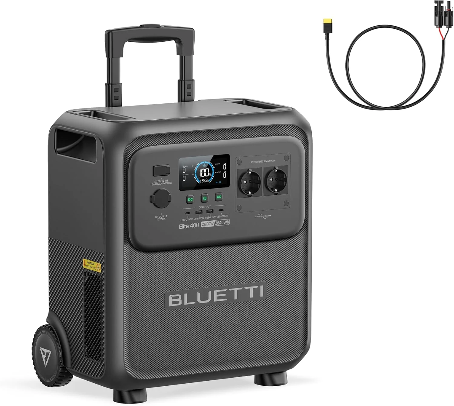 BLUETTI Elite 400 tragbare Powerstation | 2.600 W, 3.840 Wh  (Amazon) - Image 2
