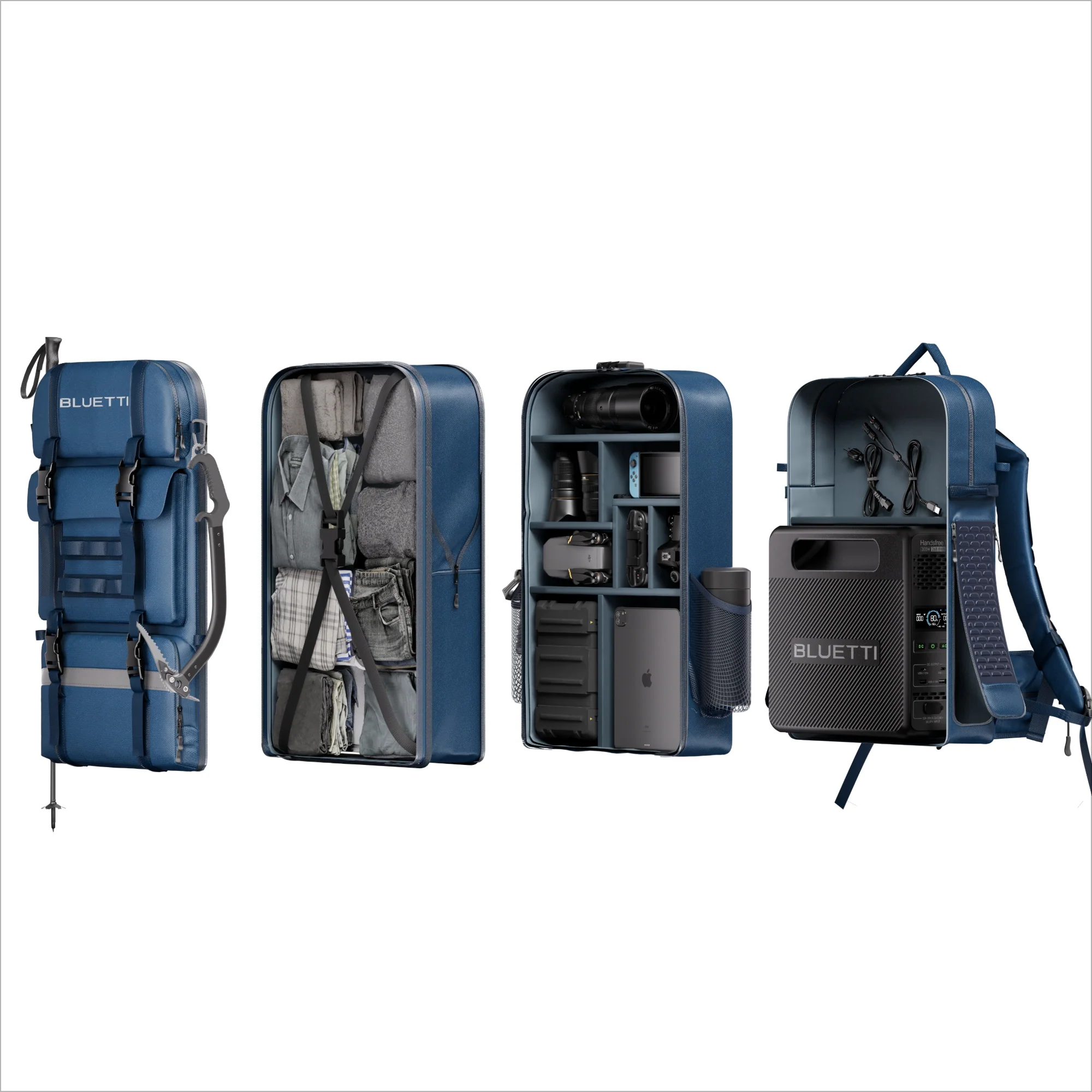 BLUETTI Handsfree 1 Tragbarer Rucksack Power | 300 W 268,8 Wh - Image 3