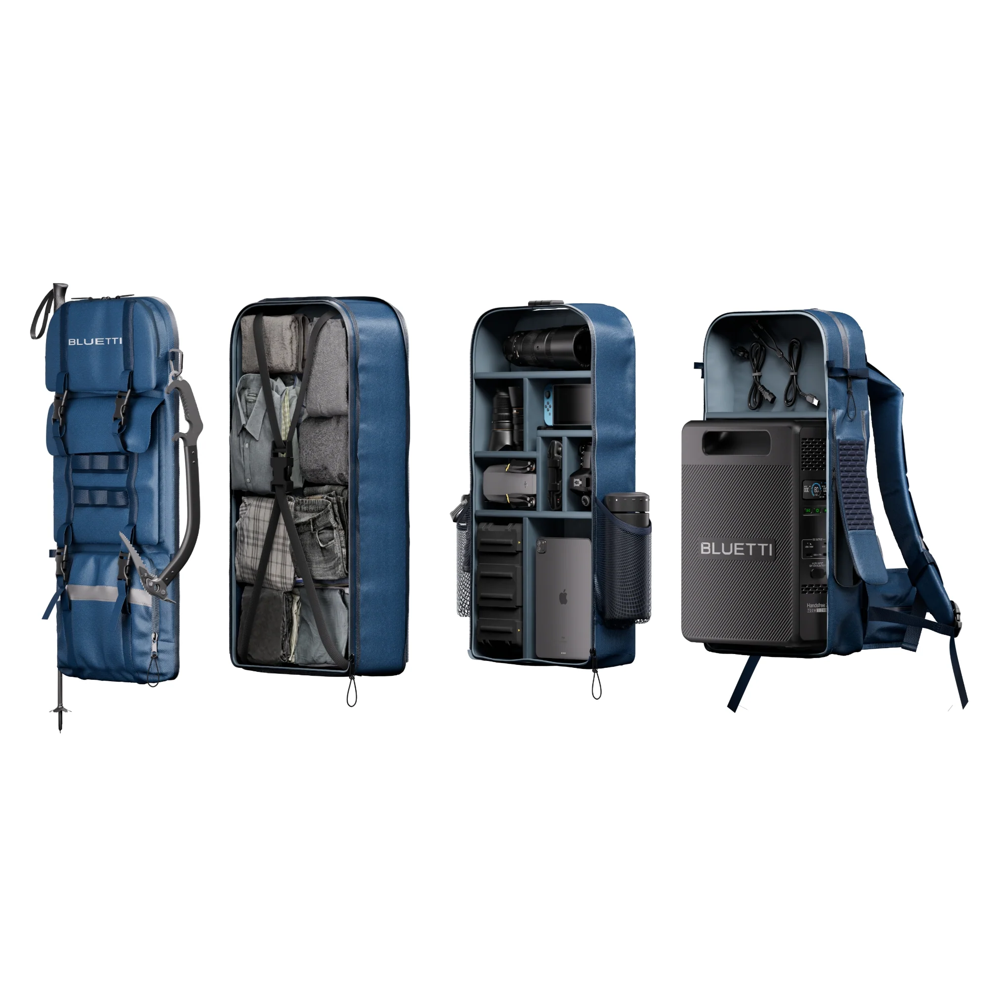 BLUETTI Handsfree 2 Tragbarer Rucksack Power | 700 W 512 Wh - Image 3