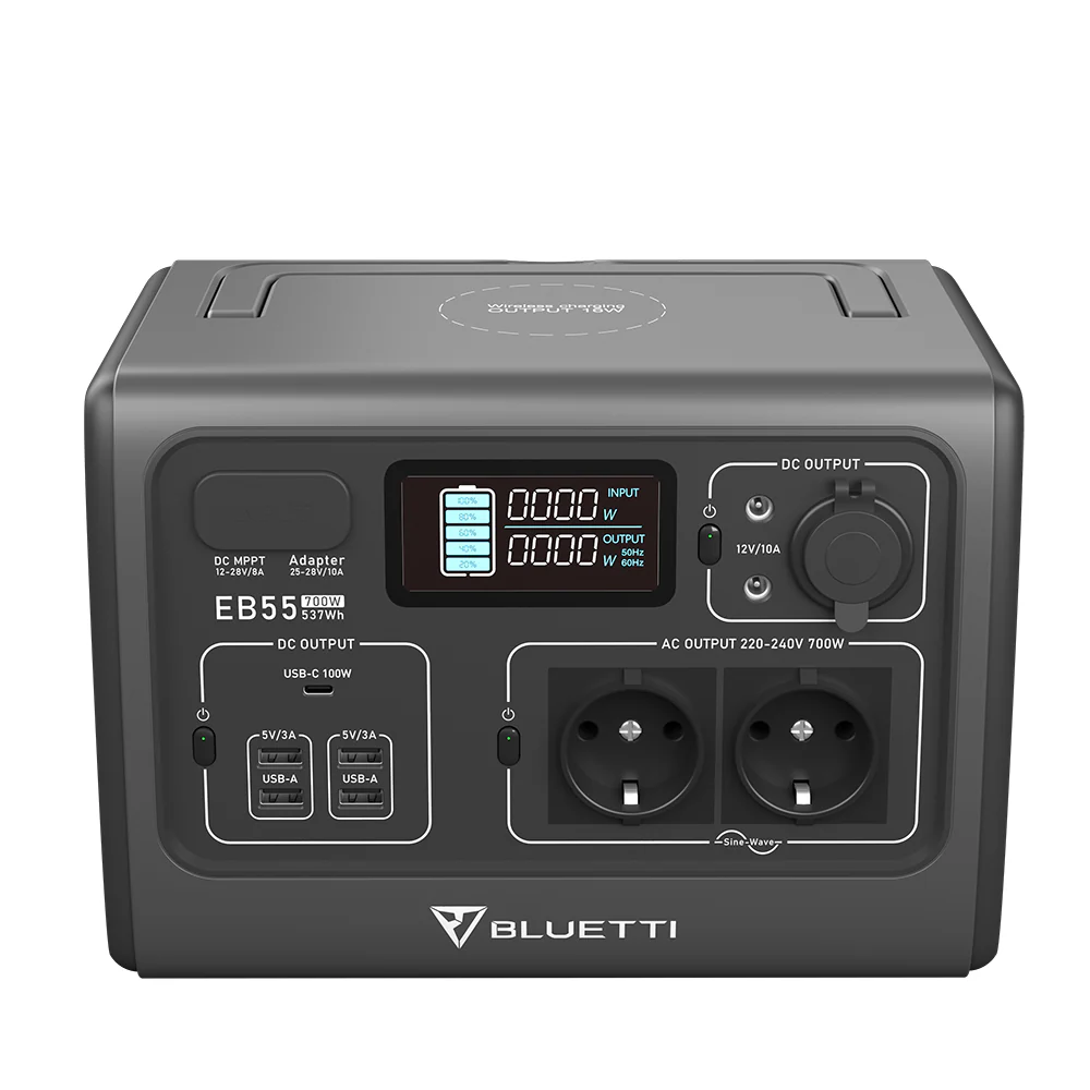 BLUETTI EB55 + PV120 Stromgenerator - Image 5