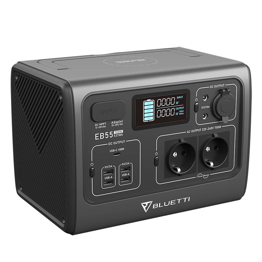 BLUETTI EB55 + PV120 Stromgenerator - Image 6