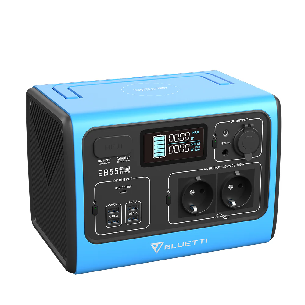 BLUETTI EB55 + PV120 Stromgenerator - Image 8