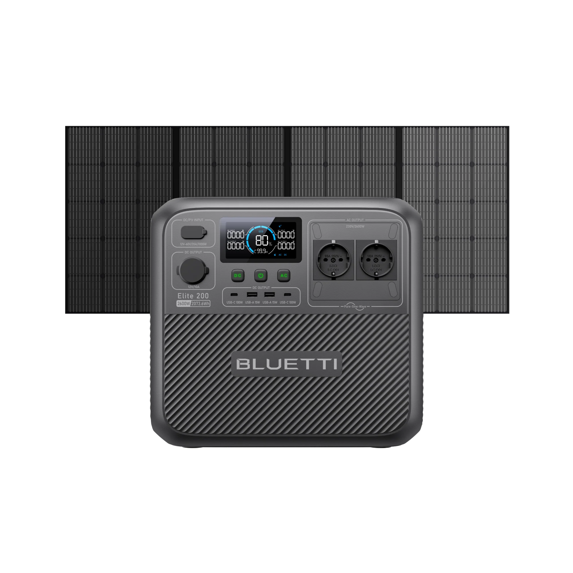 BLUETTI Elite 200 V2 Tragbare Powerstation | 2600 W 2073,6 Wh (Nur Für Deutschland) - Image 10