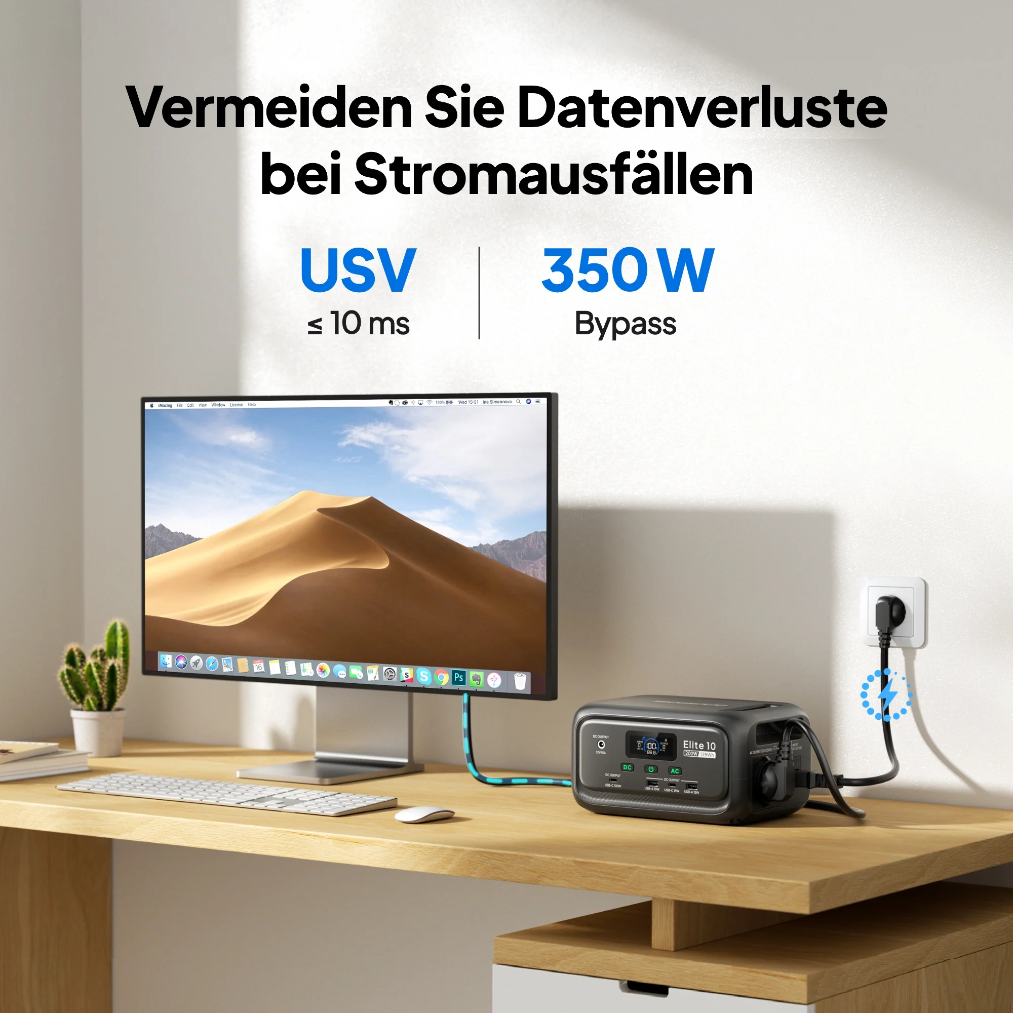 BLUETTI Elite 10 Mini Powerstation | 200 W 128 Wh (Nur Für Deutschland) - Image 11