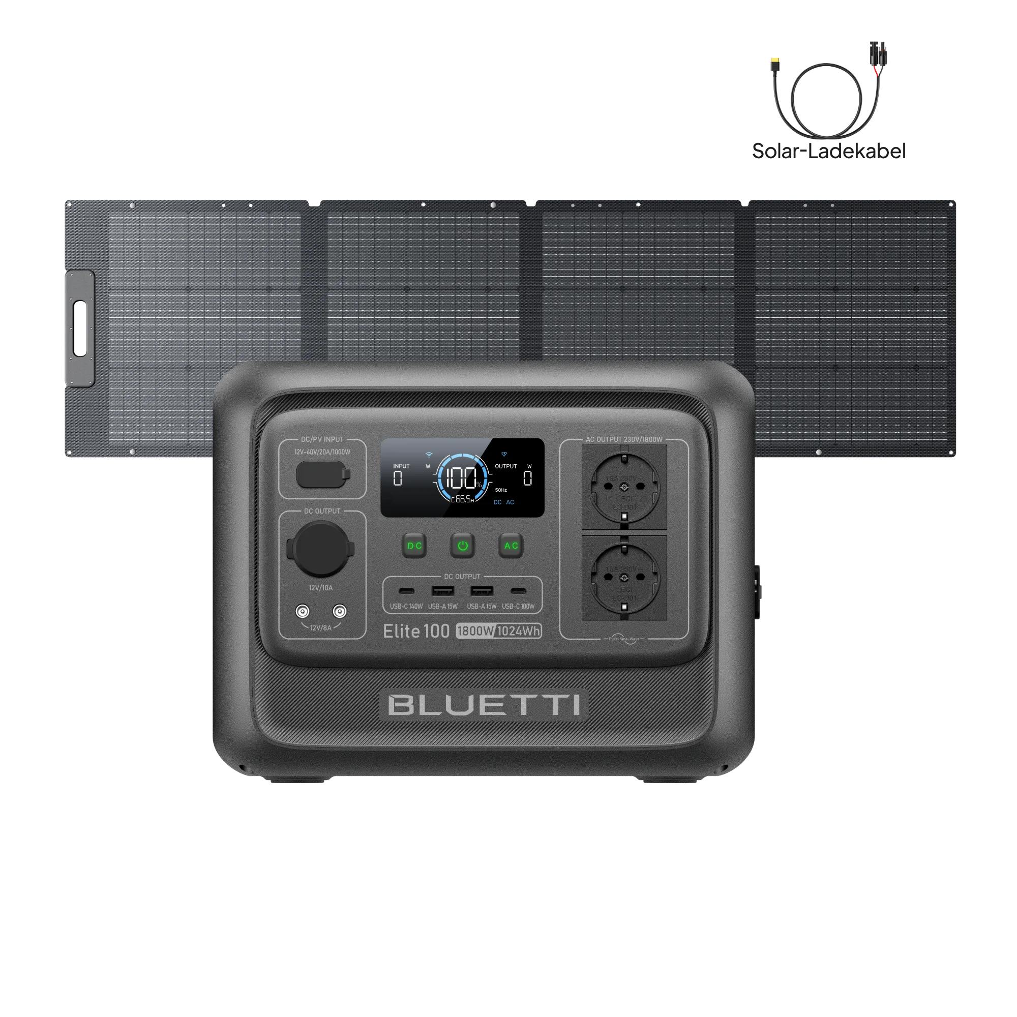 BLUETTI Elite 100 V2 Tragbare Powerstation | 1800 W 1024 Wh (Nur Für Deutschland) - Image 23