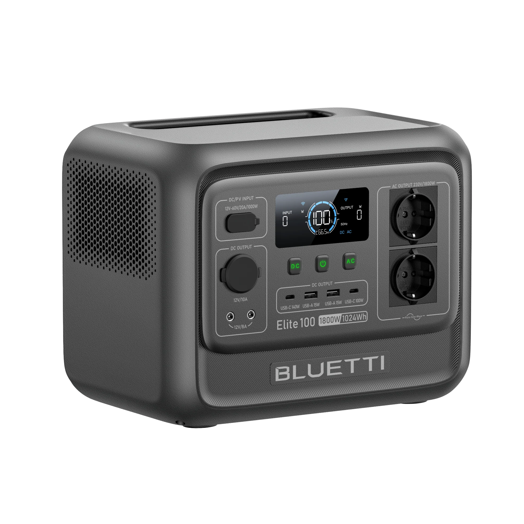 BLUETTI Elite 100 V2 Tragbare Powerstation | 1800 W 1024 Wh (Nur Für Deutschland) - Image 4