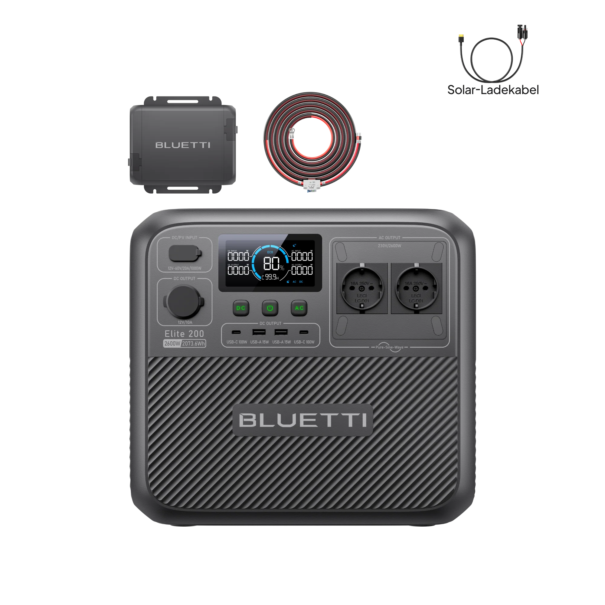 BLUETTI Elite 200 V2 Tragbare Powerstation | 2600 W 2073,6 Wh (Nur Für Deutschland) - Image 17