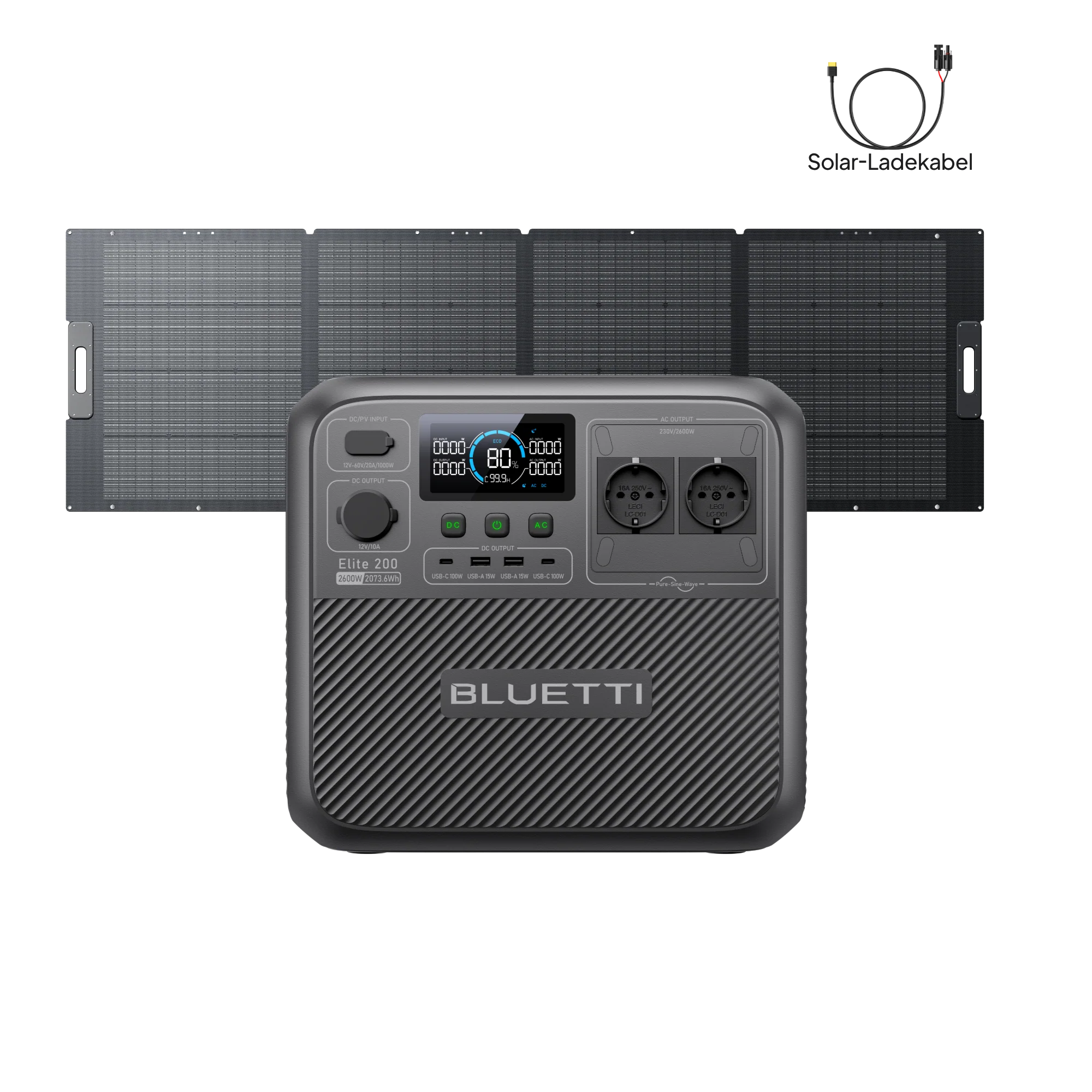 BLUETTI Elite 200 V2 Tragbare Powerstation | 2600 W 2073,6 Wh (Nur Für Deutschland) - Image 19