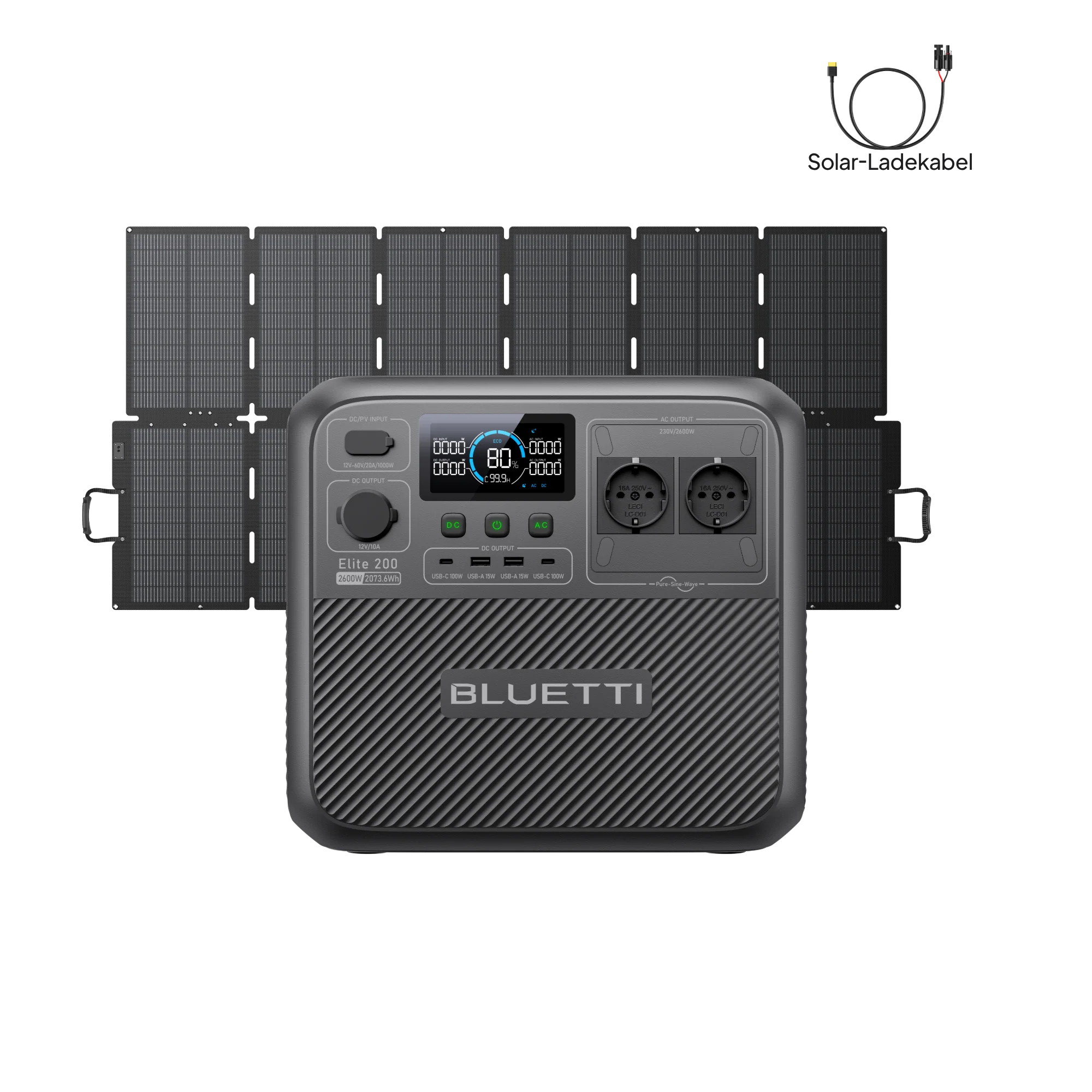 BLUETTI Elite 200 V2 Tragbare Powerstation | 2600 W 2073,6 Wh (Nur Für Deutschland) - Image 20