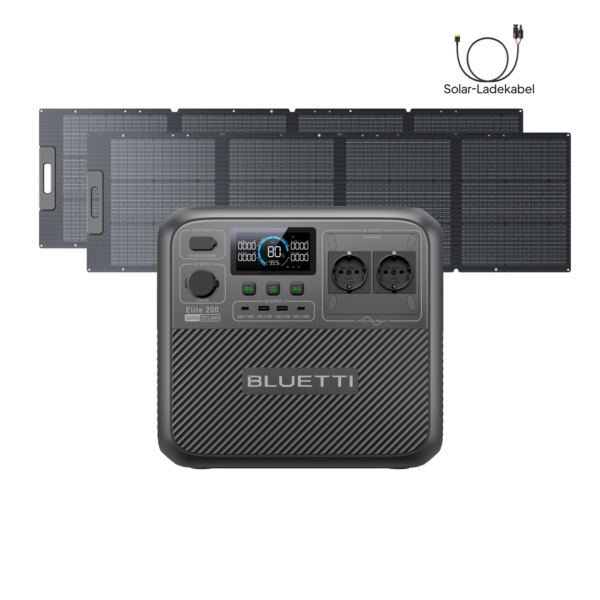 BLUETTI Elite 200 V2 Tragbare Powerstation | 2600 W 2073,6 Wh (Nur Für Deutschland) - Image 21