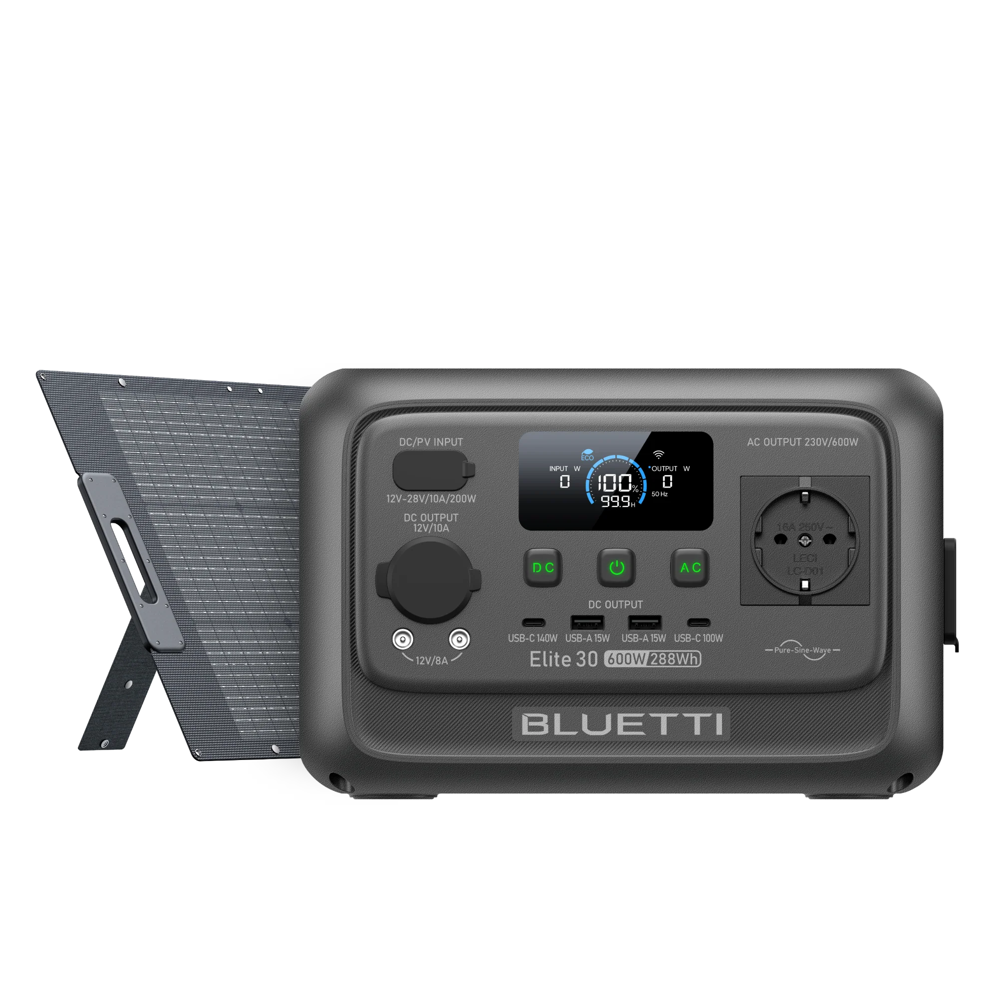 BLUETTI Elite 30 V2 Tragbare Powerstation | 600 W 288 Wh (Nur Für Deutschland) - Image 12