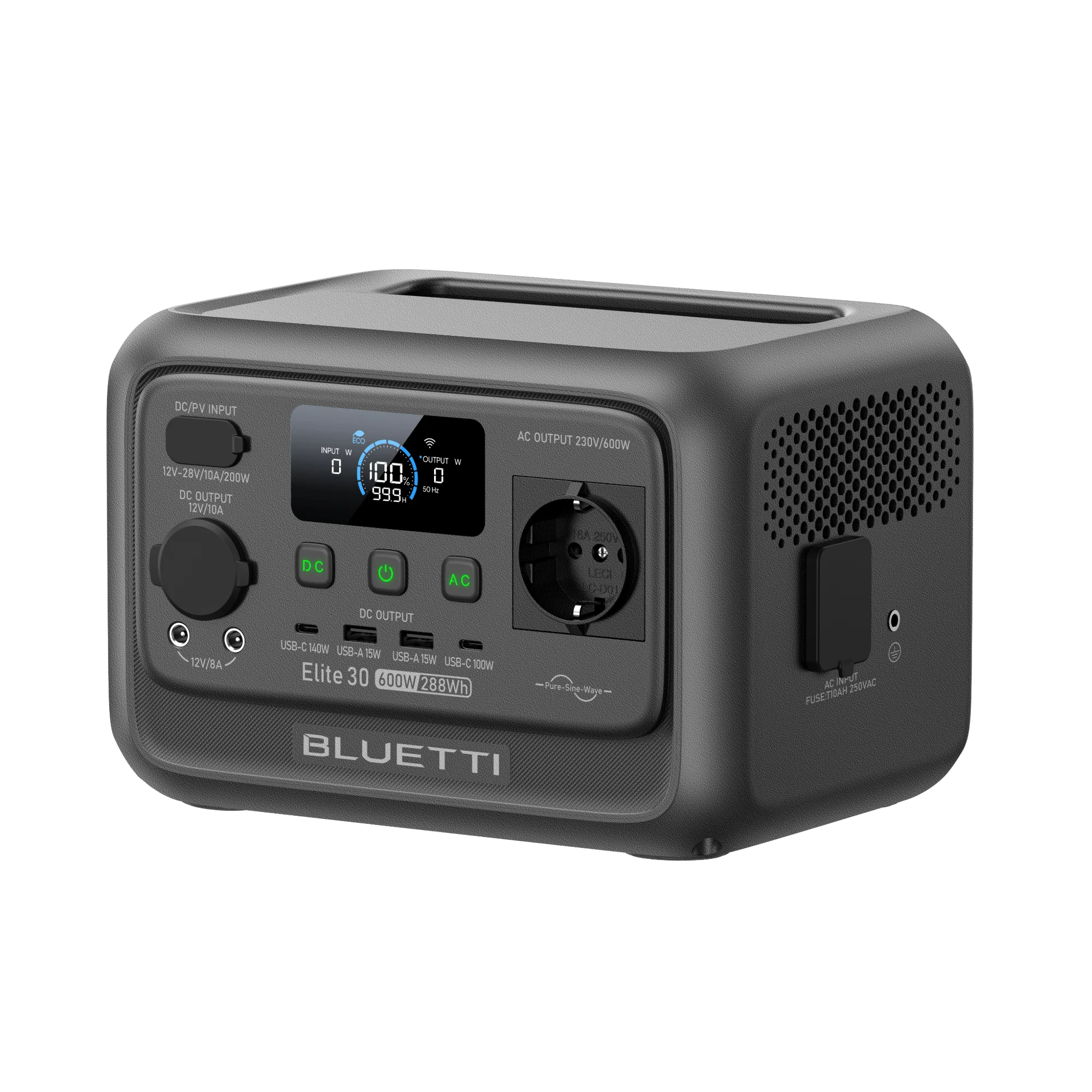 BLUETTI Elite 30 V2 Tragbare Powerstation | 600 W 288 Wh (Nur Für Deutschland) - Image 3