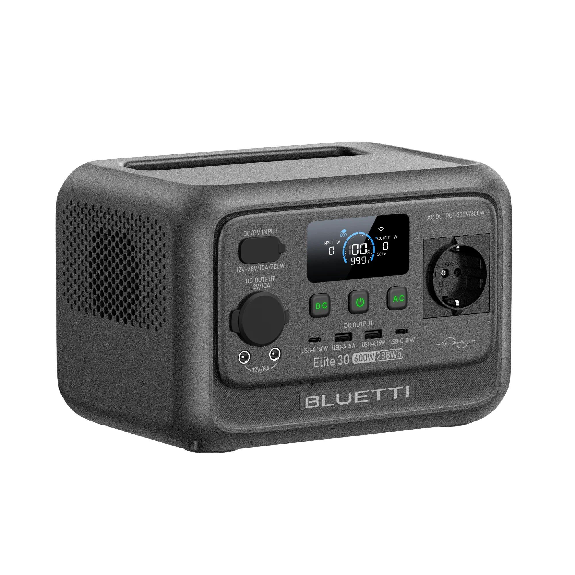 BLUETTI Elite 30 V2 Tragbare Powerstation | 600 W 288 Wh (Nur Für Deutschland) - Image 4