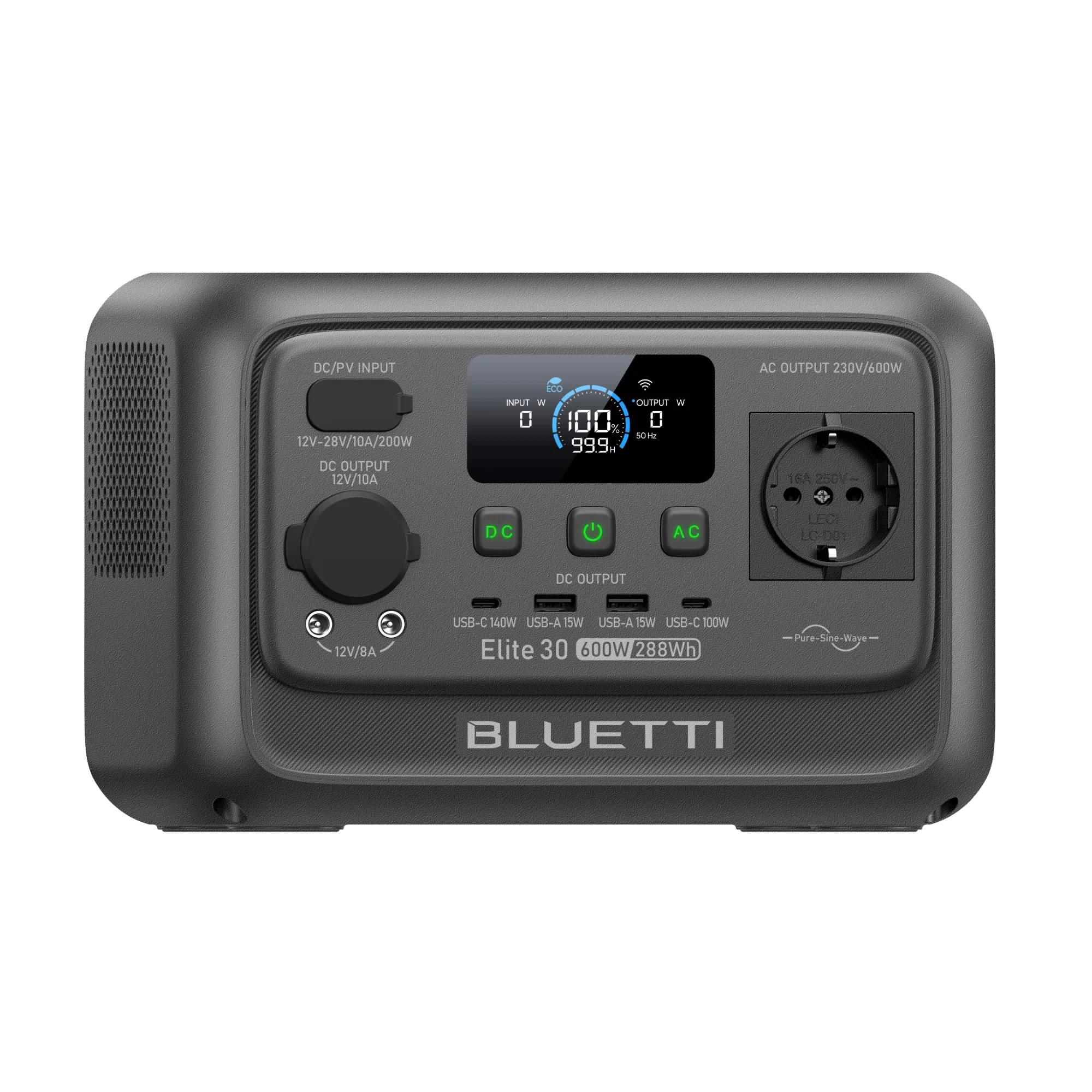 BLUETTI Elite 30 V2 Tragbare Powerstation | 600 W 288 Wh (Nur Für Deutschland) - Image 6