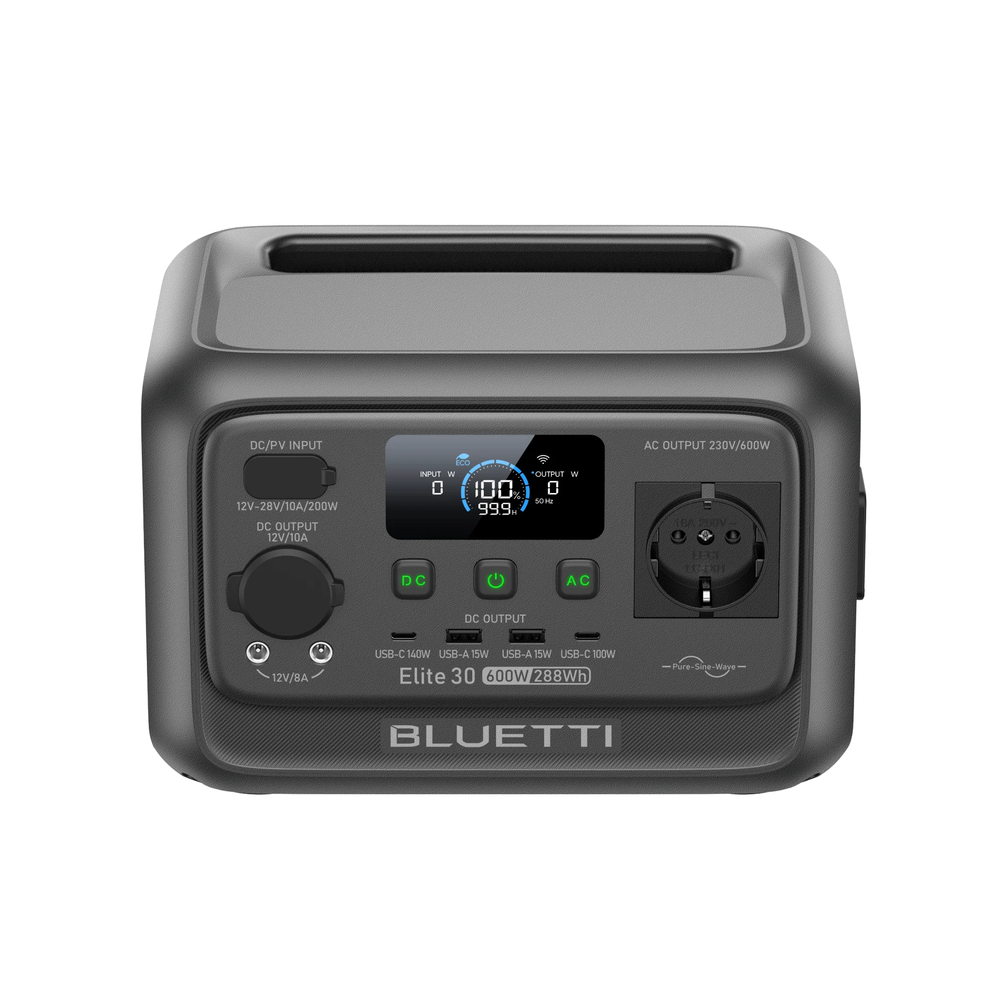 BLUETTI Elite 30 V2 Tragbare Powerstation | 600 W 288 Wh (Nur Für Deutschland) - Image 7