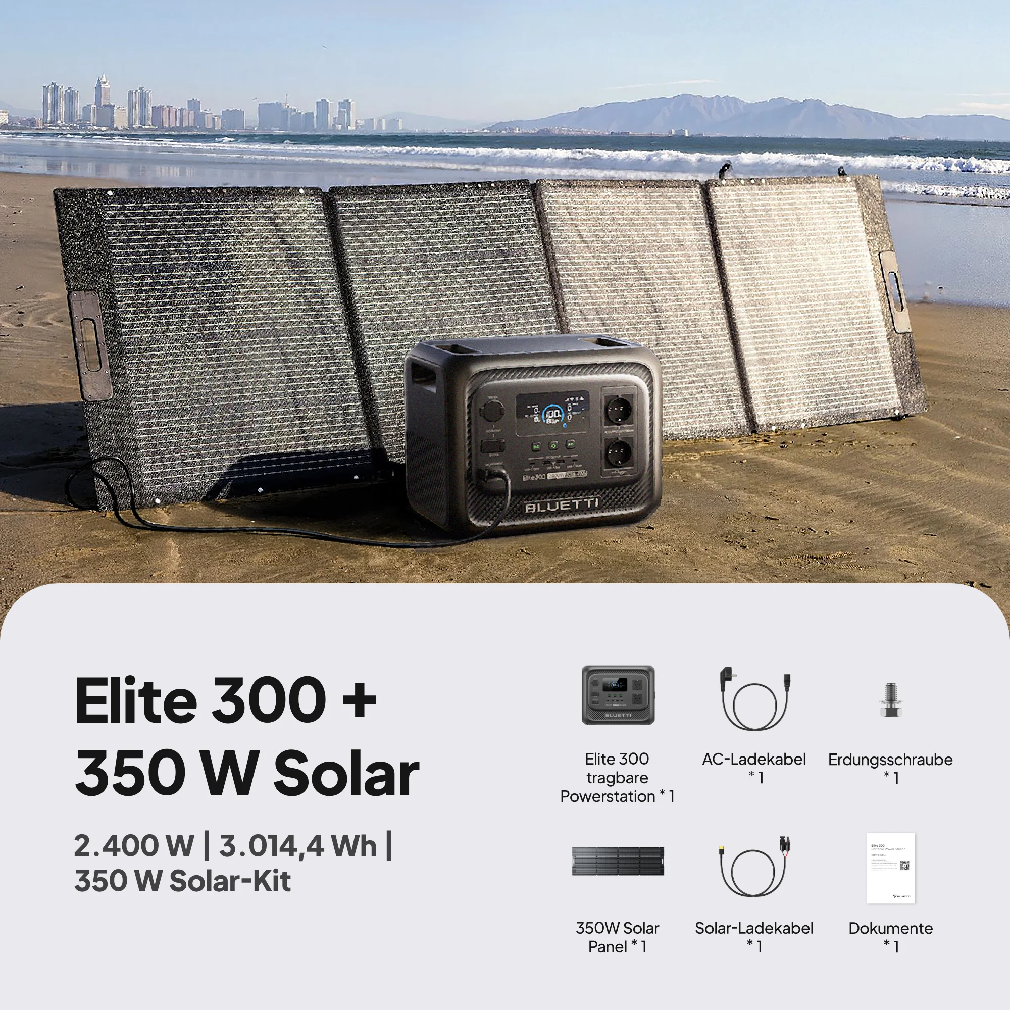 BLUETTI Elite 300 Tragbare Powerstation | 2.400W, 3.014,4Wh (Nur Für Deutschland) - Image 11