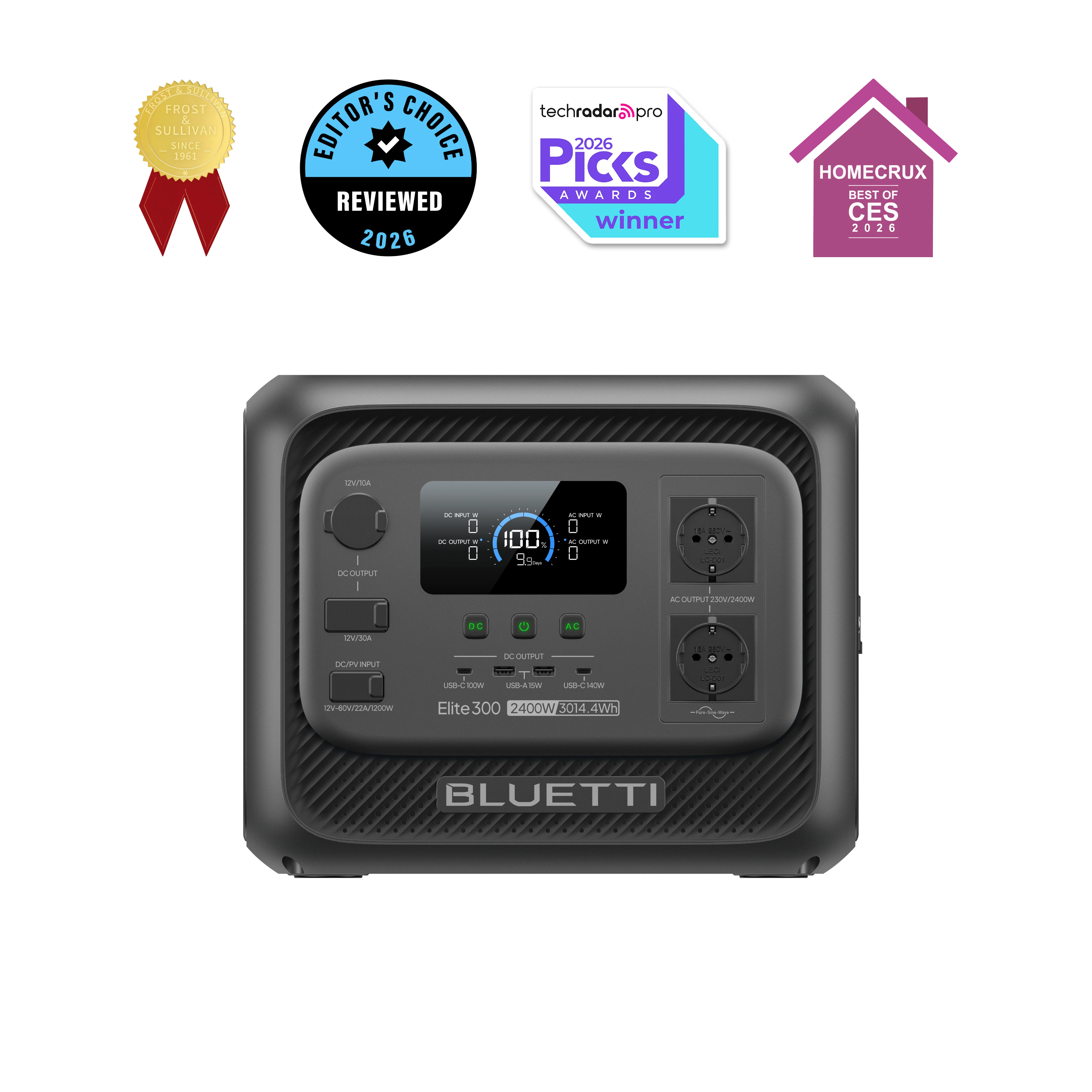 BLUETTI Elite 300 Tragbare Powerstation | 2.400W, 3.014,4Wh (Nur Für Deutschland) - Image 7