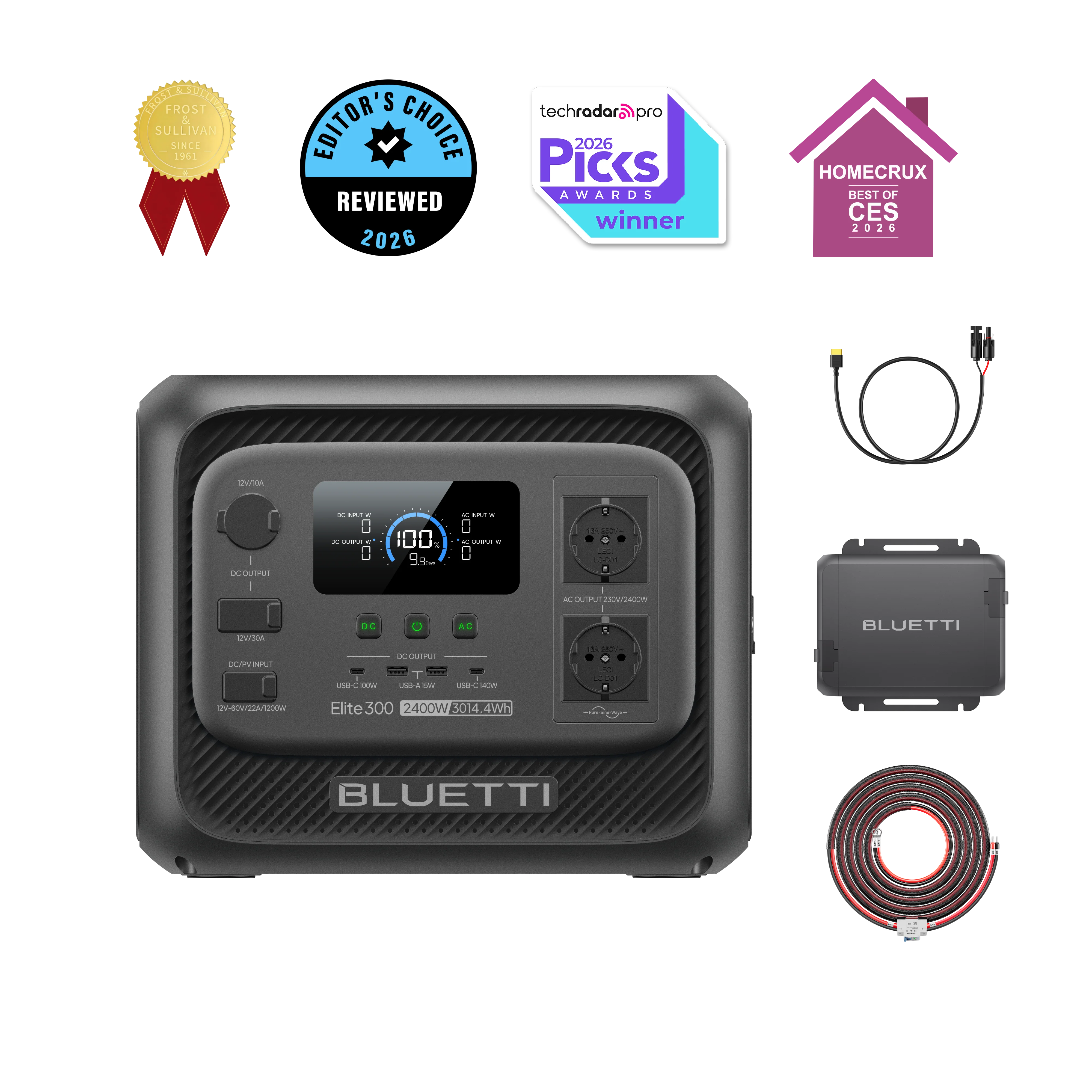 BLUETTI Elite 300 Tragbare Powerstation | 2.400W, 3.014,4Wh (Nur Für Deutschland) - Image 9