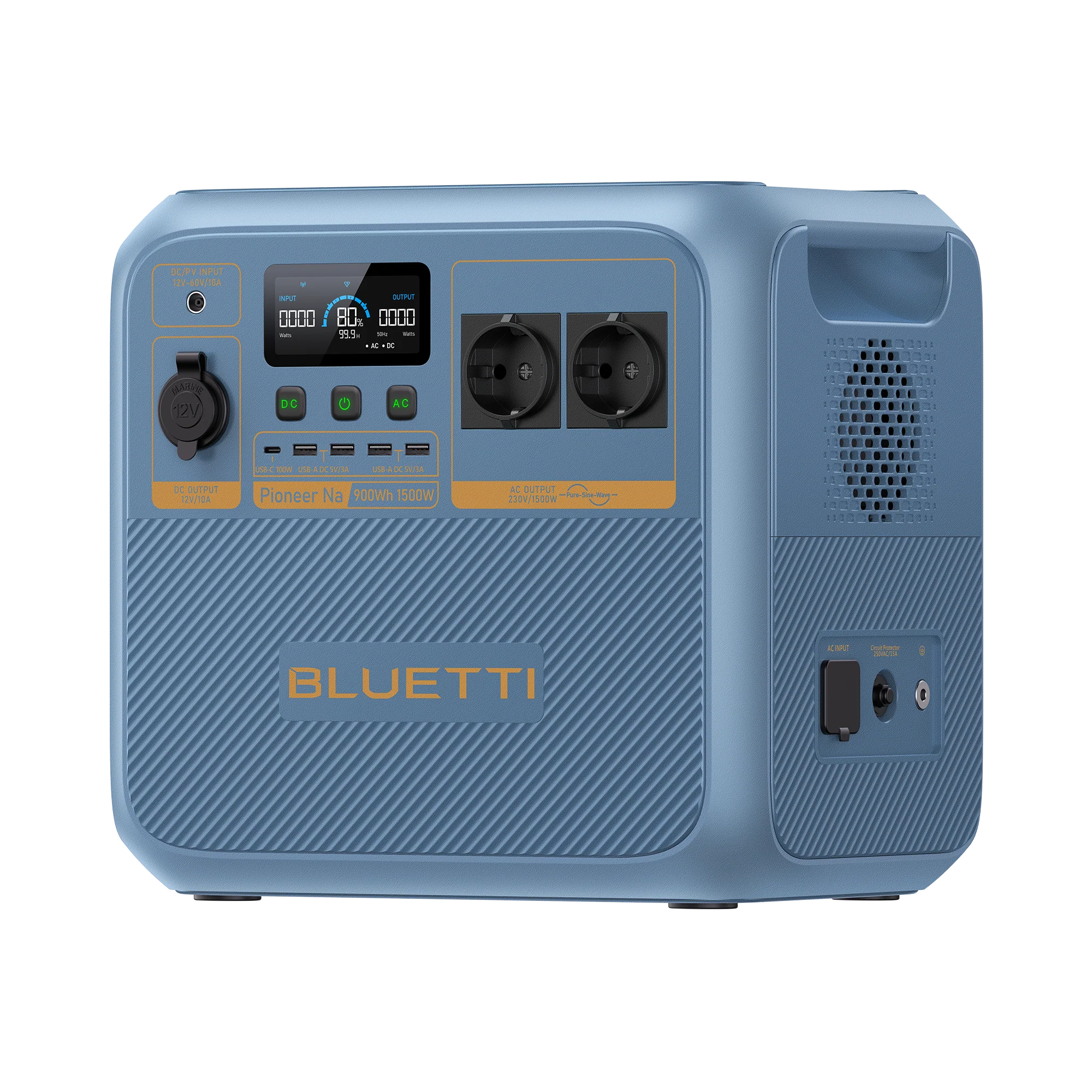 BLUETTI Pioneer Na tragbare Powerstation (Sodium-ion) | 1.500 W, 900 Wh (Nur Für Deutschland) - Image 4
